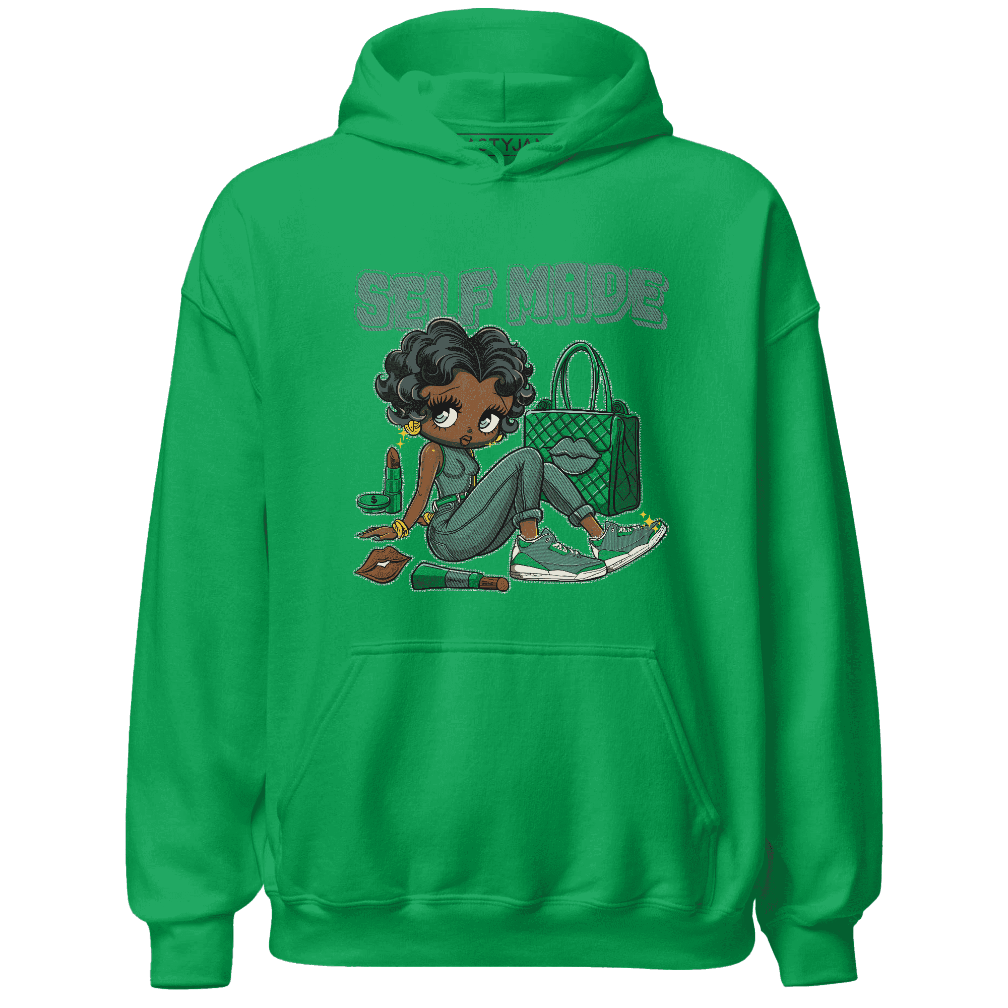 Nina CN Abney 3s Hoodie Match Sneaker Girl Selfmade - NastyJamz