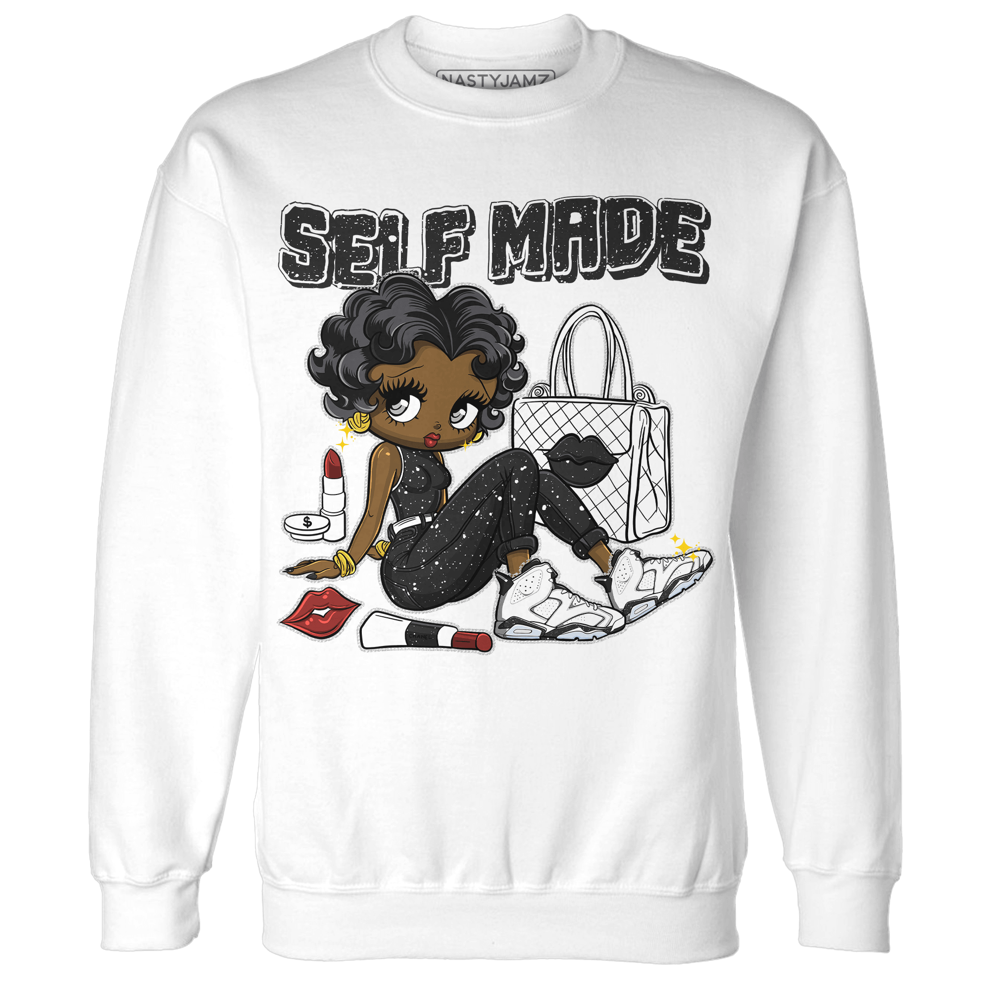 Reverse Oreo 6s Sweatshirt Match Sneaker Girl Selfmade - NastyJamz
