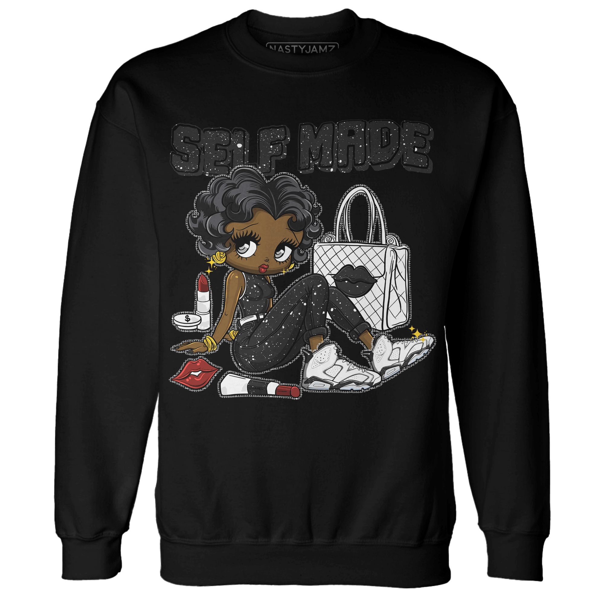 Reverse Oreo 6s Sweatshirt Match Sneaker Girl Selfmade - NastyJamz
