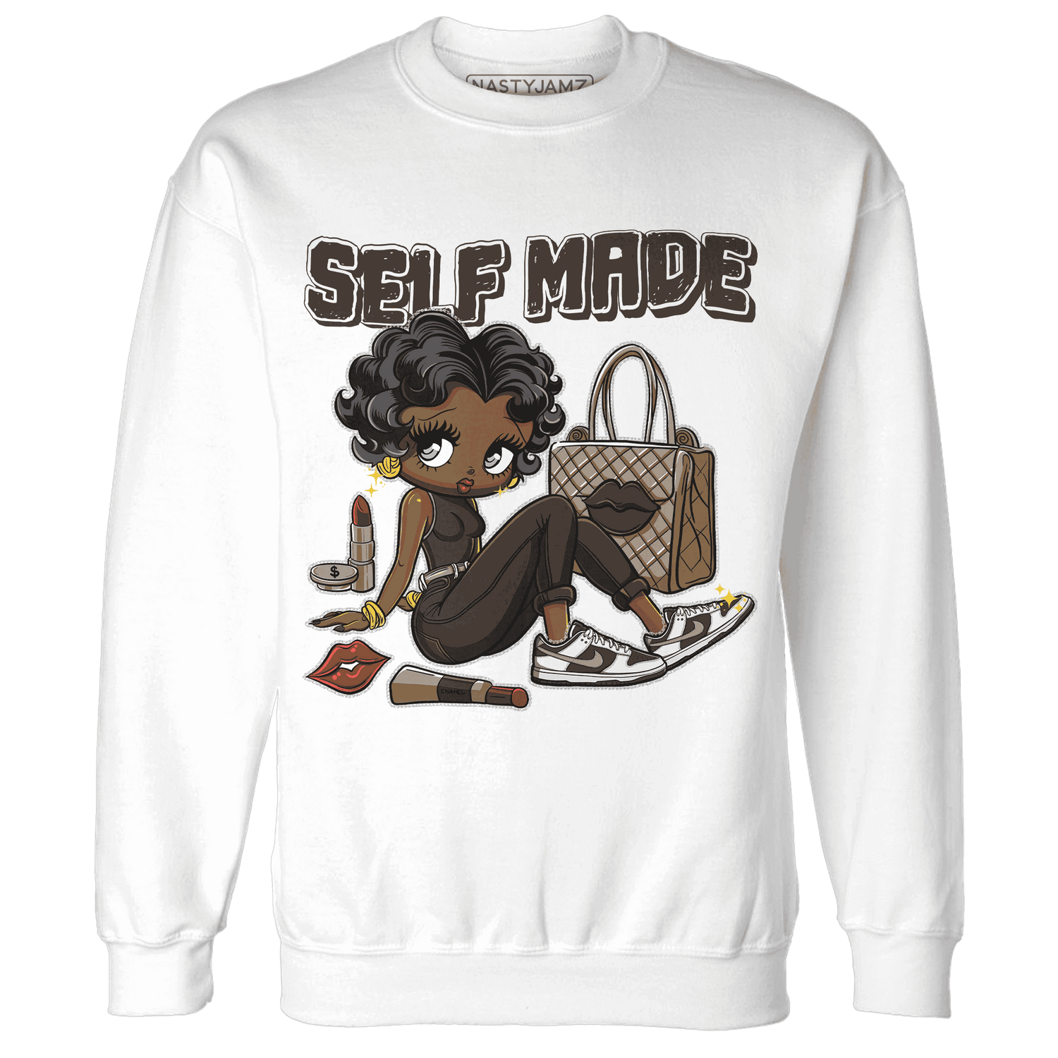 Dunk Low Baroque Brown Sweatshirt Match Sneaker Girl Selfmade - NastyJamz