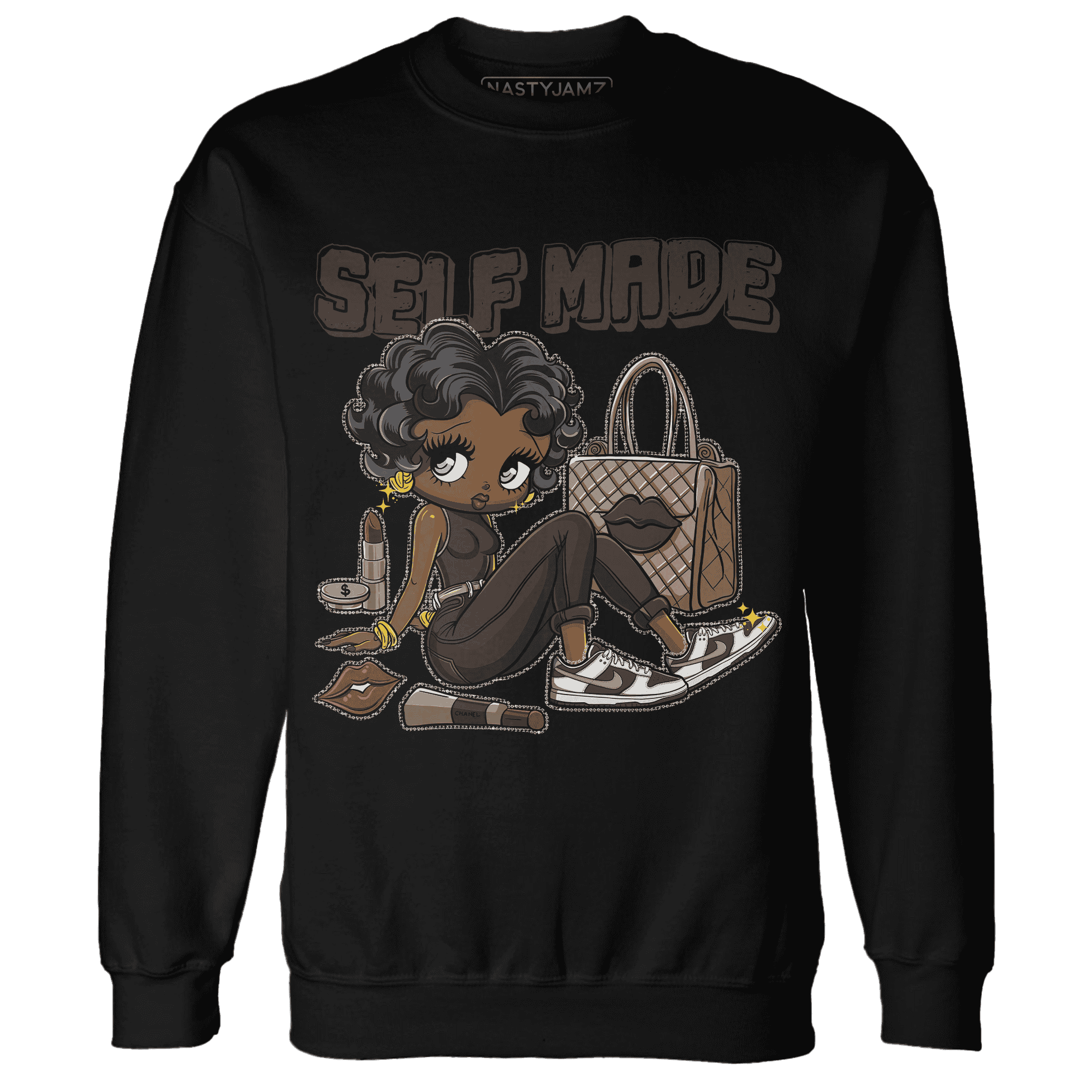 Dunk Low Baroque Brown Sweatshirt Match Sneaker Girl Selfmade - NastyJamz