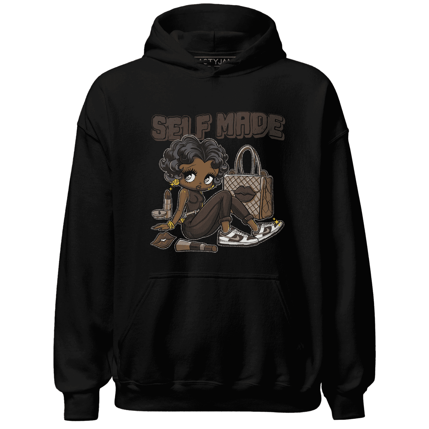Dunk Low Baroque Brown Hoodie Match Sneaker Girl Selfmade - NastyJamz