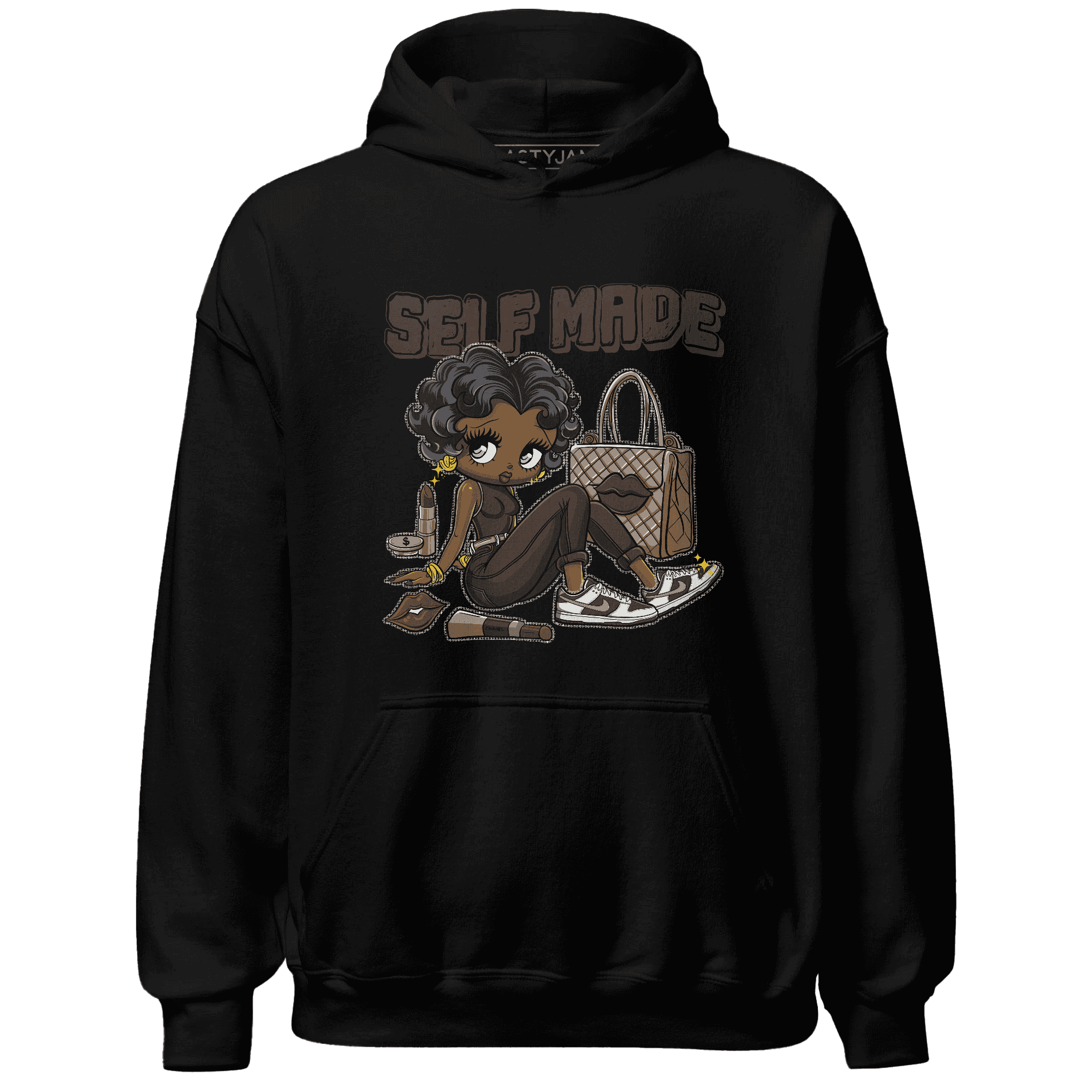 Dunk Low Baroque Brown Hoodie Match Sneaker Girl Selfmade - NastyJamz