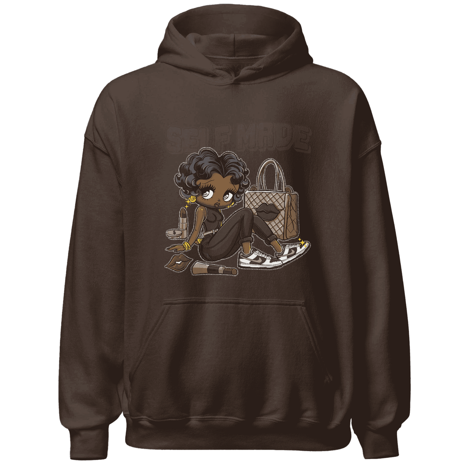 Dunk Low Baroque Brown Hoodie Match Sneaker Girl Selfmade - NastyJamz
