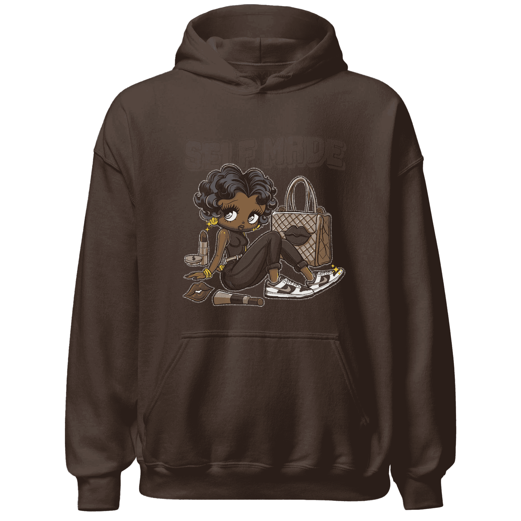 Dunk Low Baroque Brown Hoodie Match Sneaker Girl Selfmade - NastyJamz
