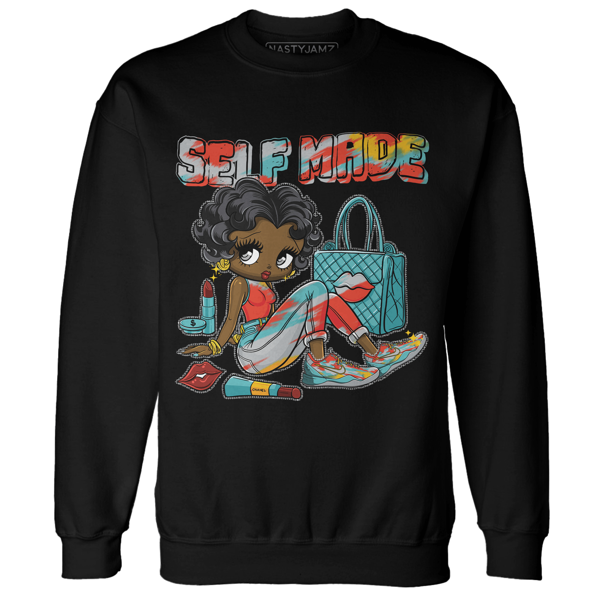 KB 8 Protro Venice Beach Sweatshirt Match Sneaker Girl Selfmade - NastyJamz
