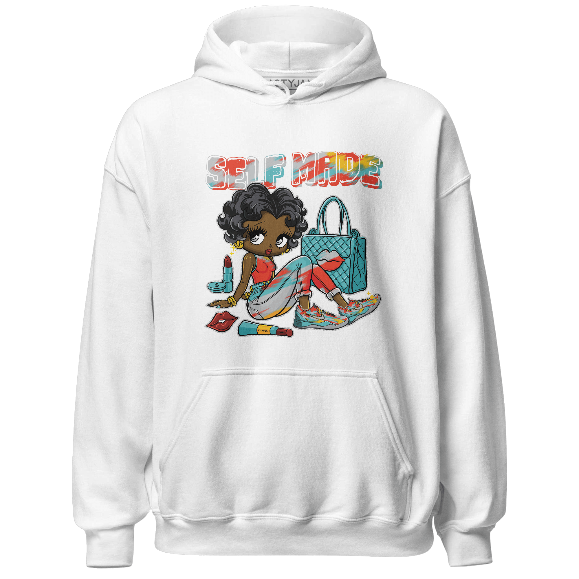 KB 8 Protro Venice Beach Hoodie Match Sneaker Girl Selfmade - NastyJamz