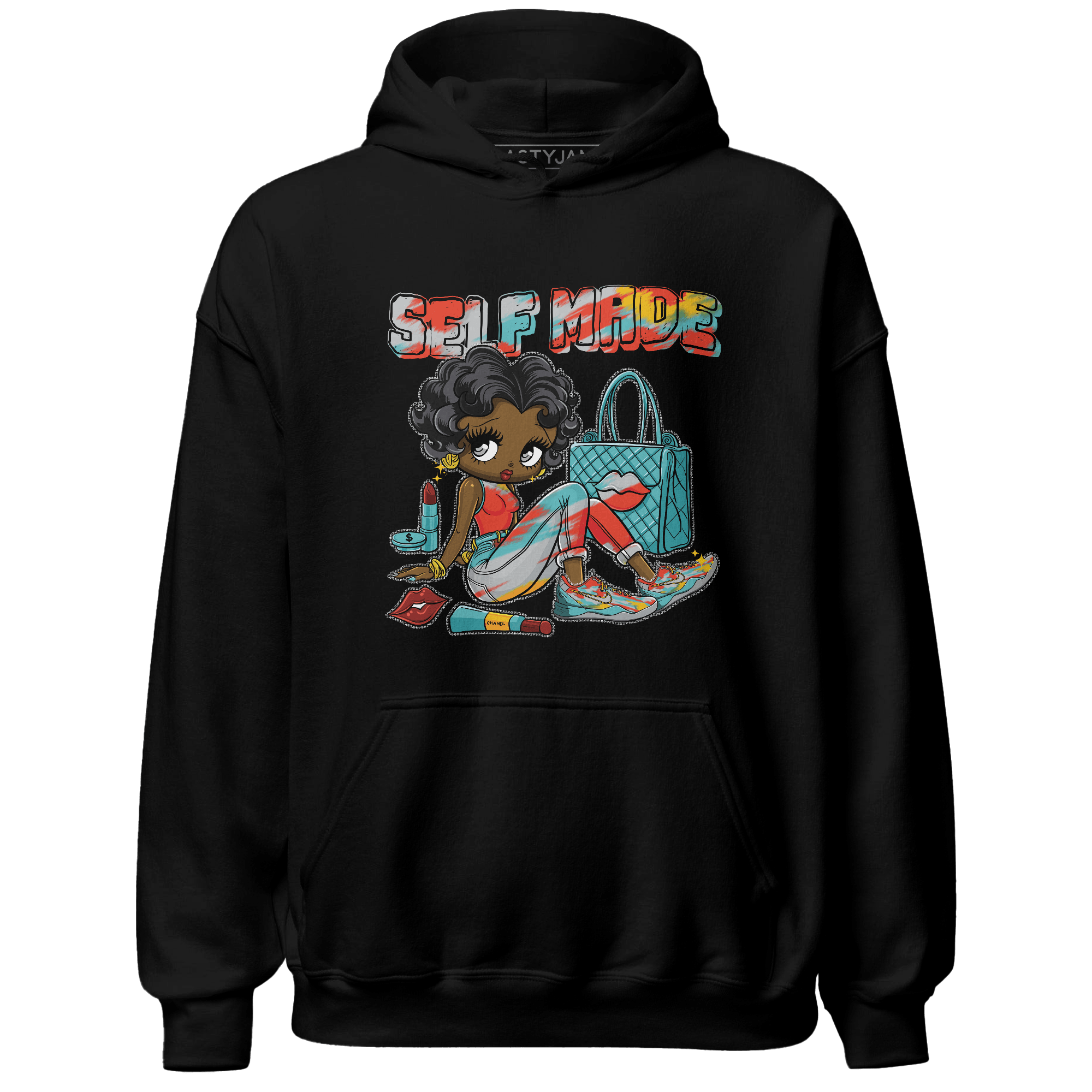 KB 8 Protro Venice Beach Hoodie Match Sneaker Girl Selfmade - NastyJamz