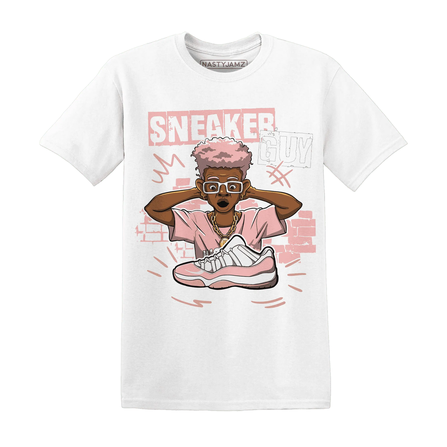 NastyJamz-Low-Legend-Pink-11s-T-Shirt-Match-Sneaker-Guy-Collector