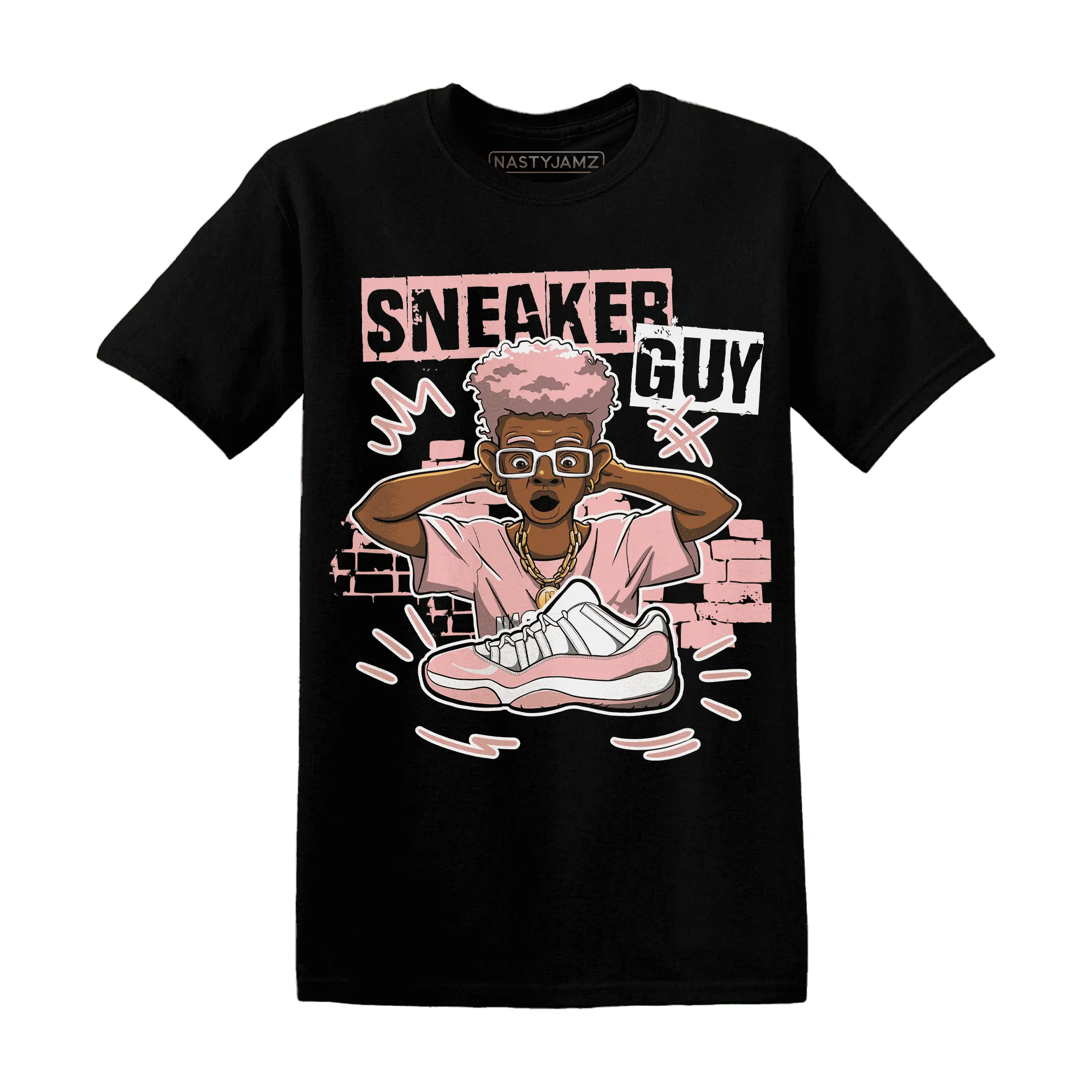 NastyJamz-Low-Legend-Pink-11s-T-Shirt-Match-Sneaker-Guy-Collector