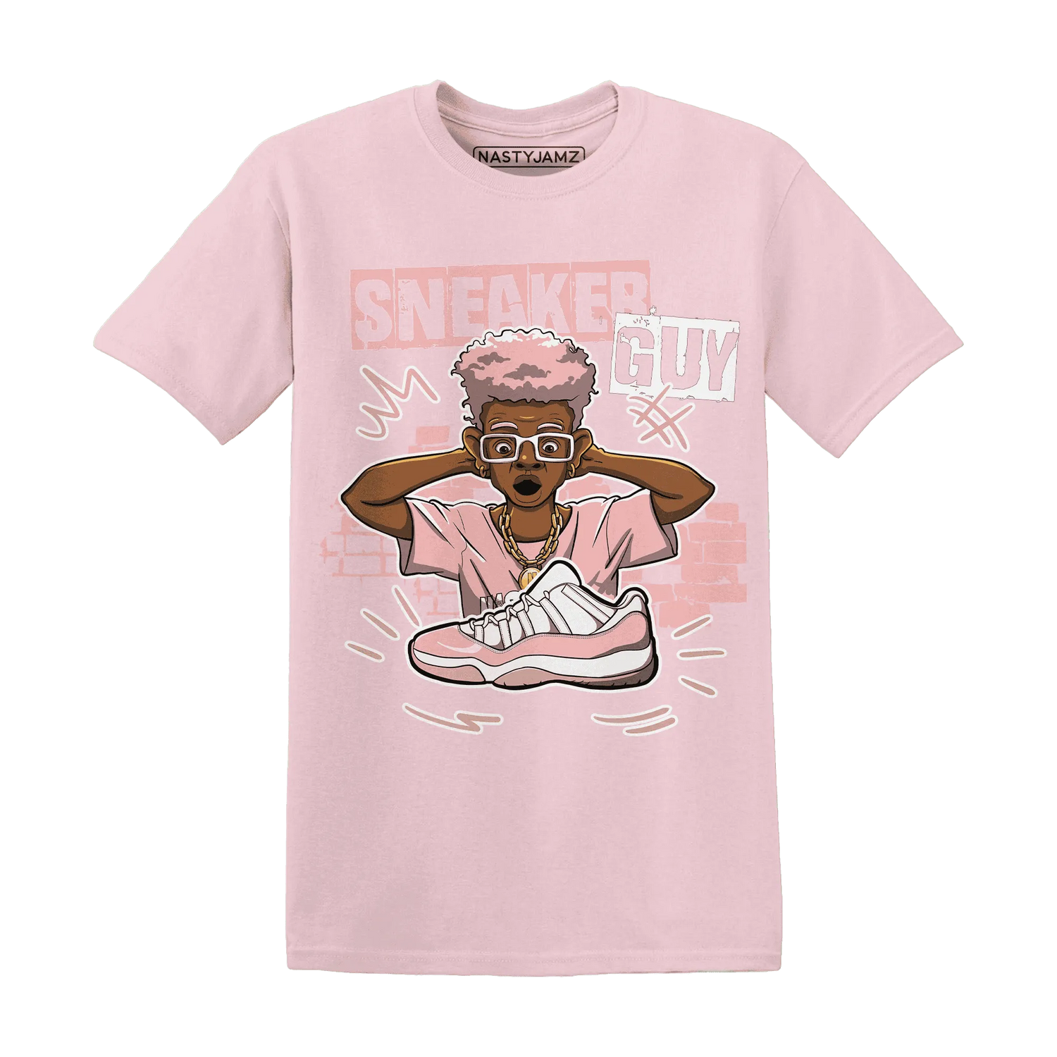 NastyJamz-Low-Legend-Pink-11s-T-Shirt-Match-Sneaker-Guy-Collector