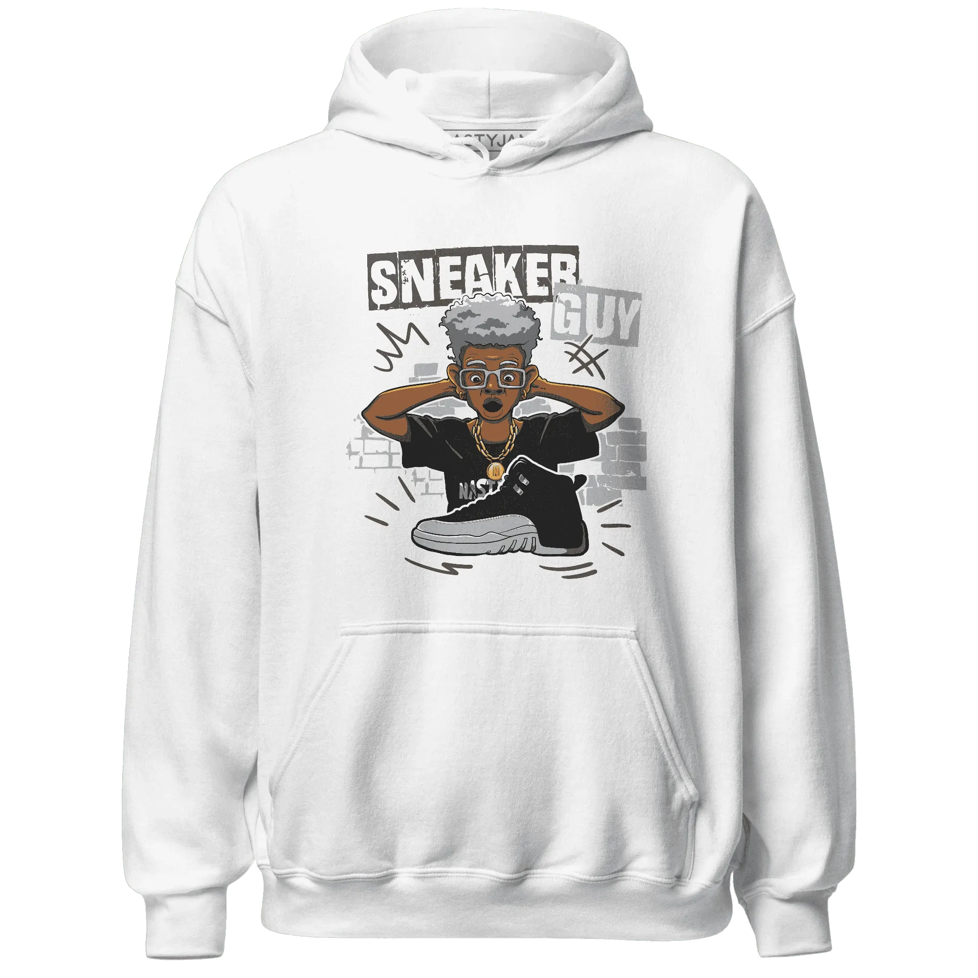 NastyJamz-Wolf-Grey-12s-Hoodie-Match-Sneaker-Guy-Collector