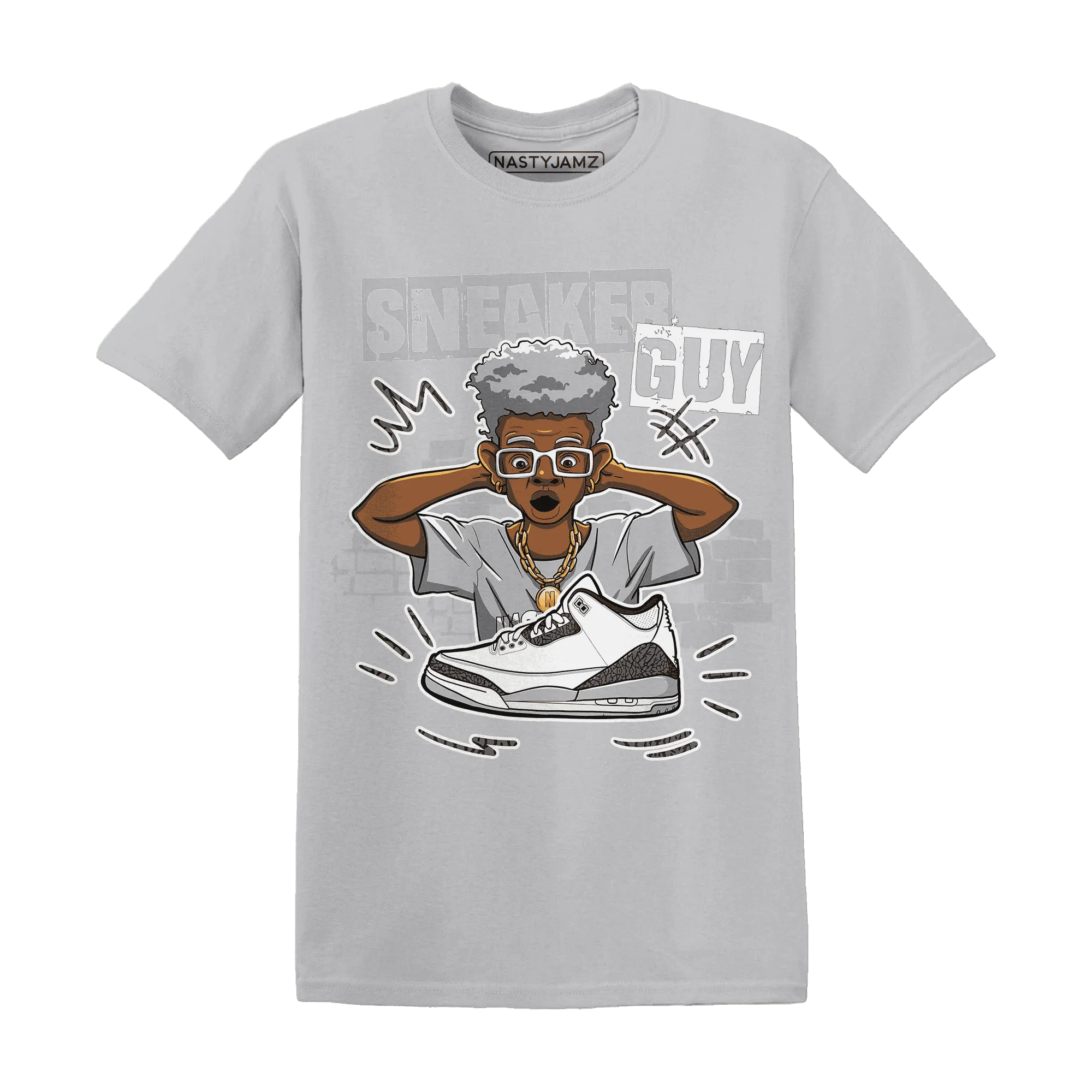 NastyJamz-Cement-Grey-3s-T-Shirt-Match-Sneaker-Guy-Collector