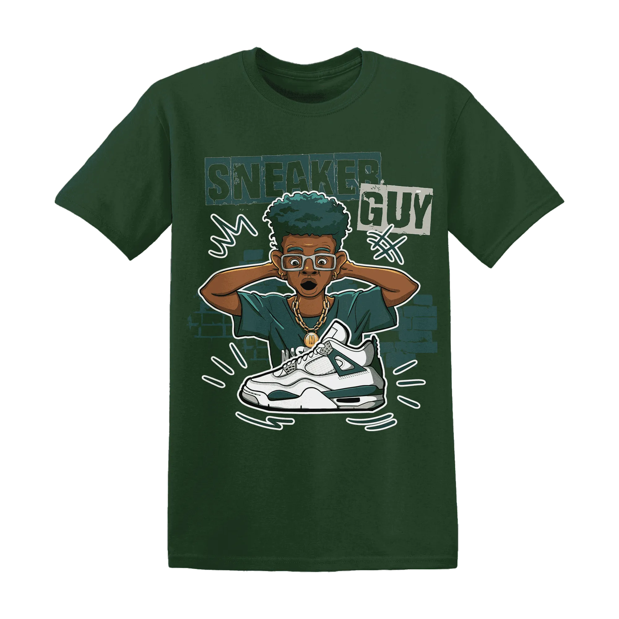 NastyJamz-Oxidized-Green-4s-T-Shirt-Match-Sneaker-Guy-Collector