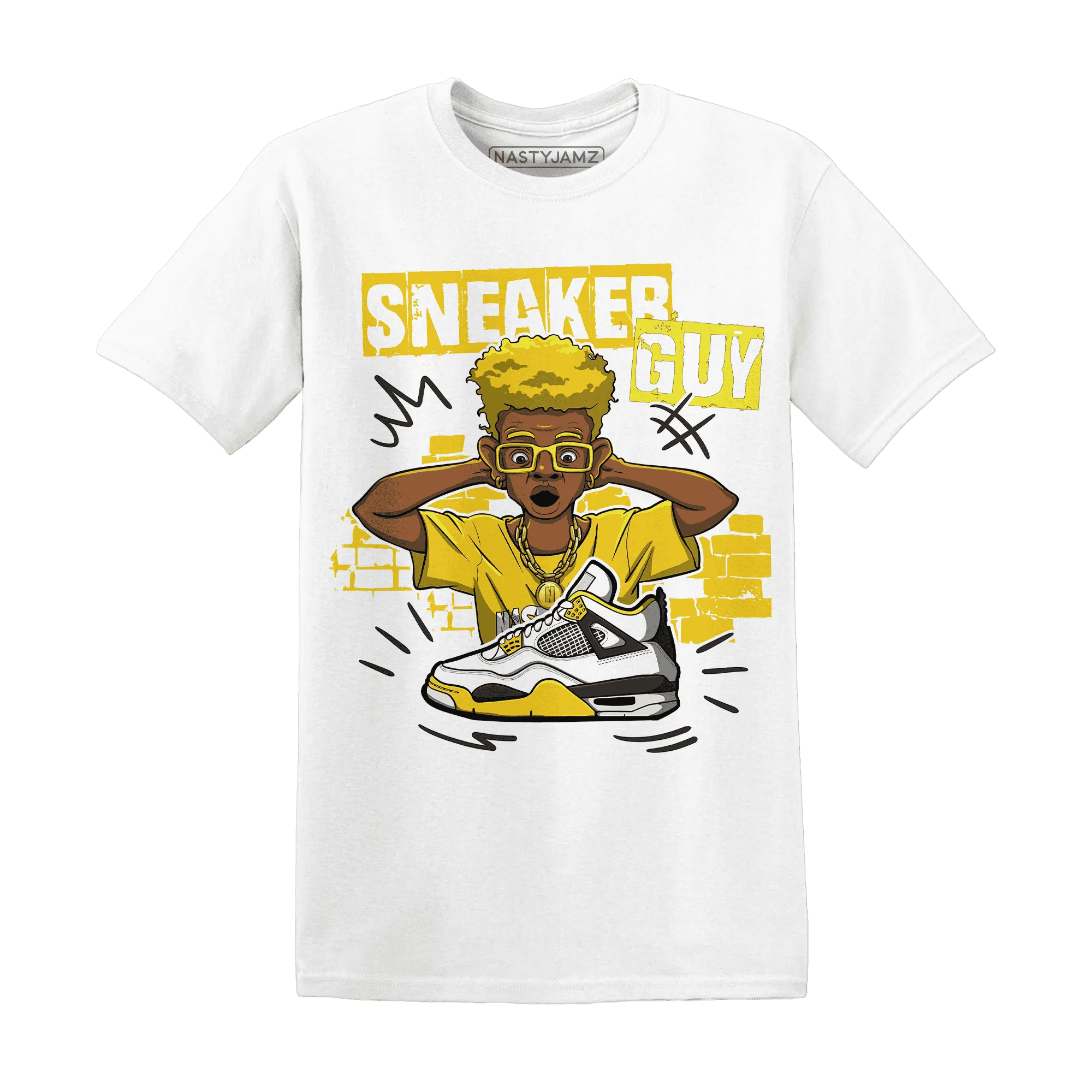 NastyJamz-Vivid-Sulfur-4s-T-Shirt-Match-Sneaker-Guy-Collector