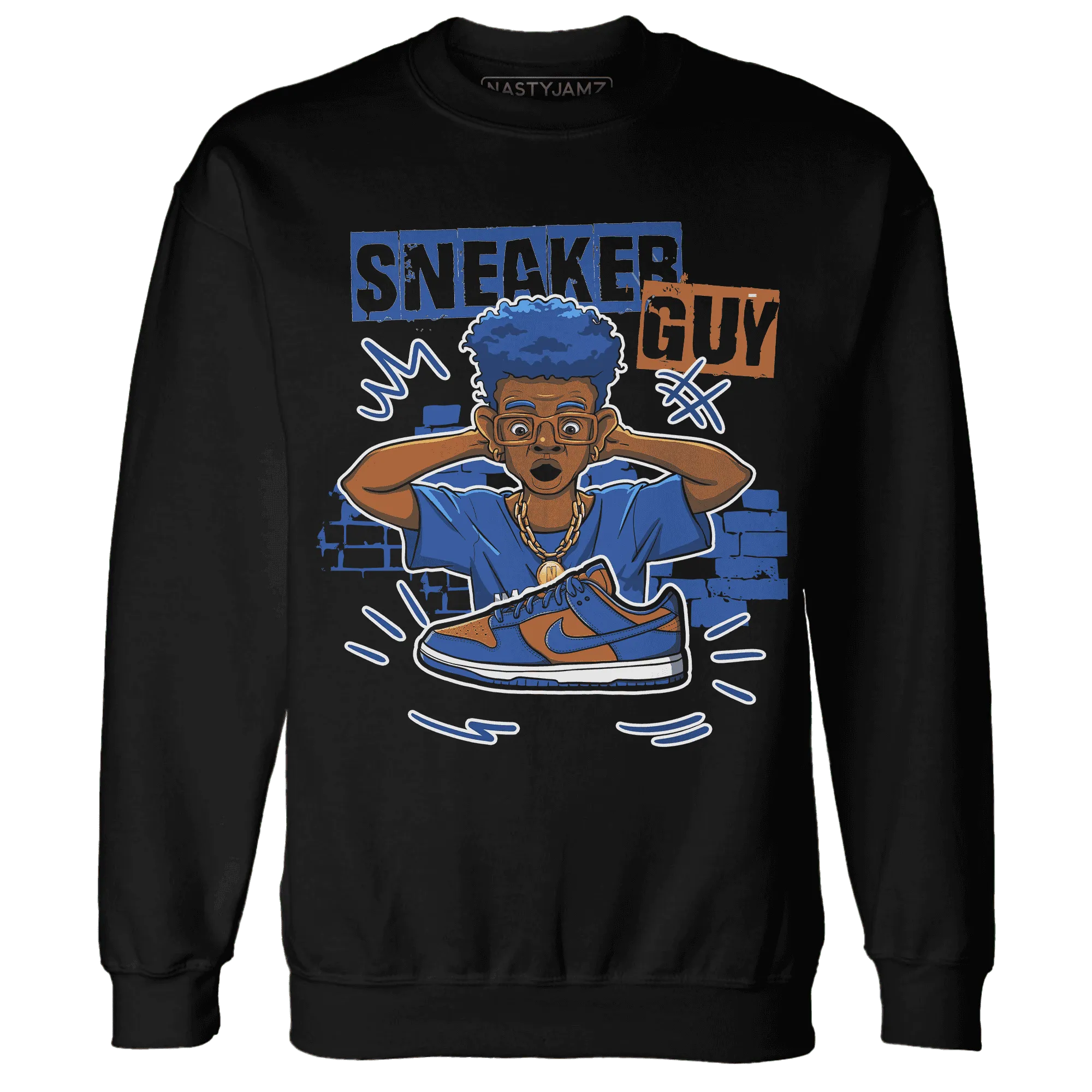 NastyJamz-Dunk-Low-Knicks-Sweatshirt-Match-Sneaker-Guy-Collector