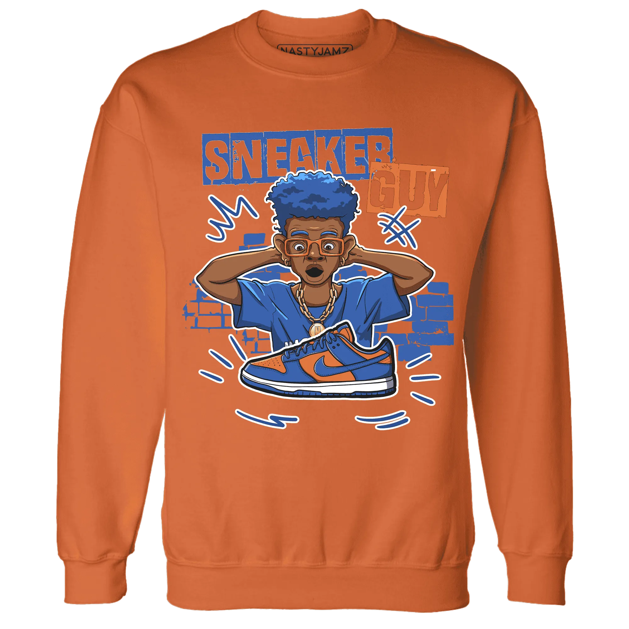 NastyJamz-Dunk-Low-Knicks-Sweatshirt-Match-Sneaker-Guy-Collector