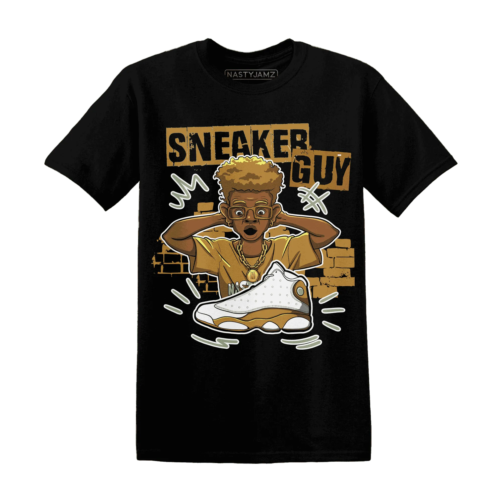 NastyJamz-Wheat-13s-T-Shirt-Match-Sneaker-Guy-Collector