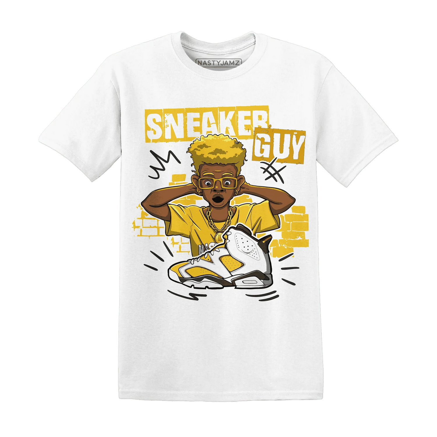 NastyJamz-Yellow-Ochre-6s-T-Shirt-Match-Sneaker-Guy-Collector