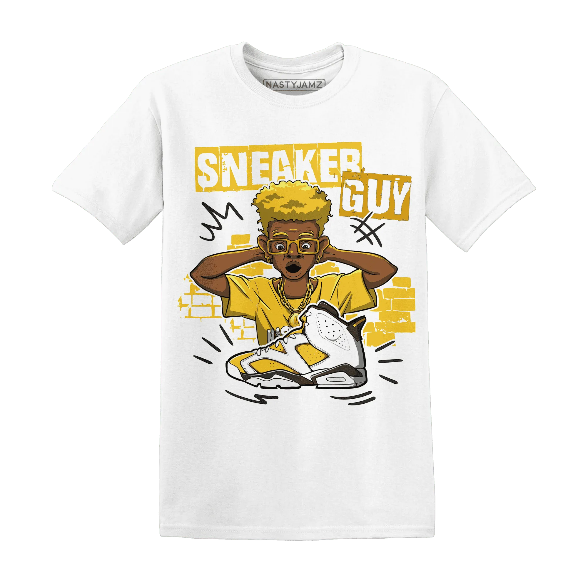 NastyJamz-Yellow-Ochre-6s-T-Shirt-Match-Sneaker-Guy-Collector
