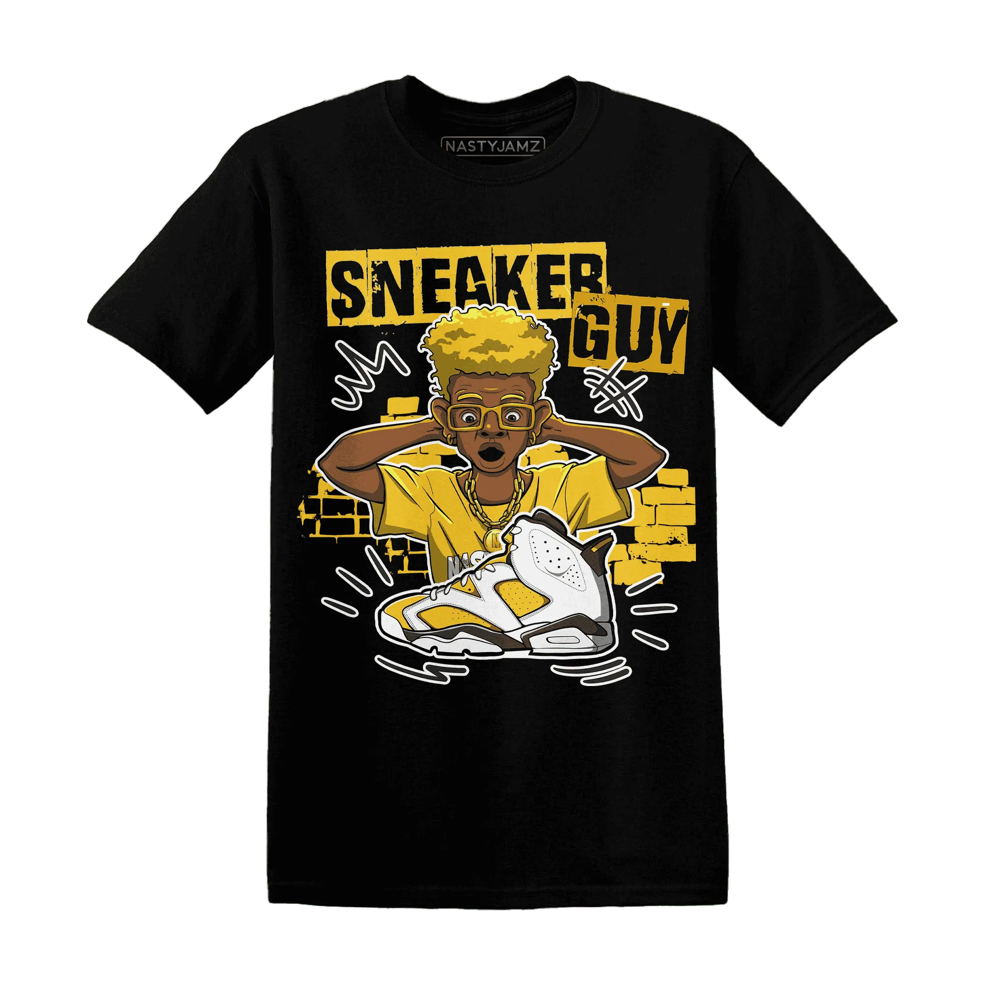 NastyJamz-Yellow-Ochre-6s-T-Shirt-Match-Sneaker-Guy-Collector