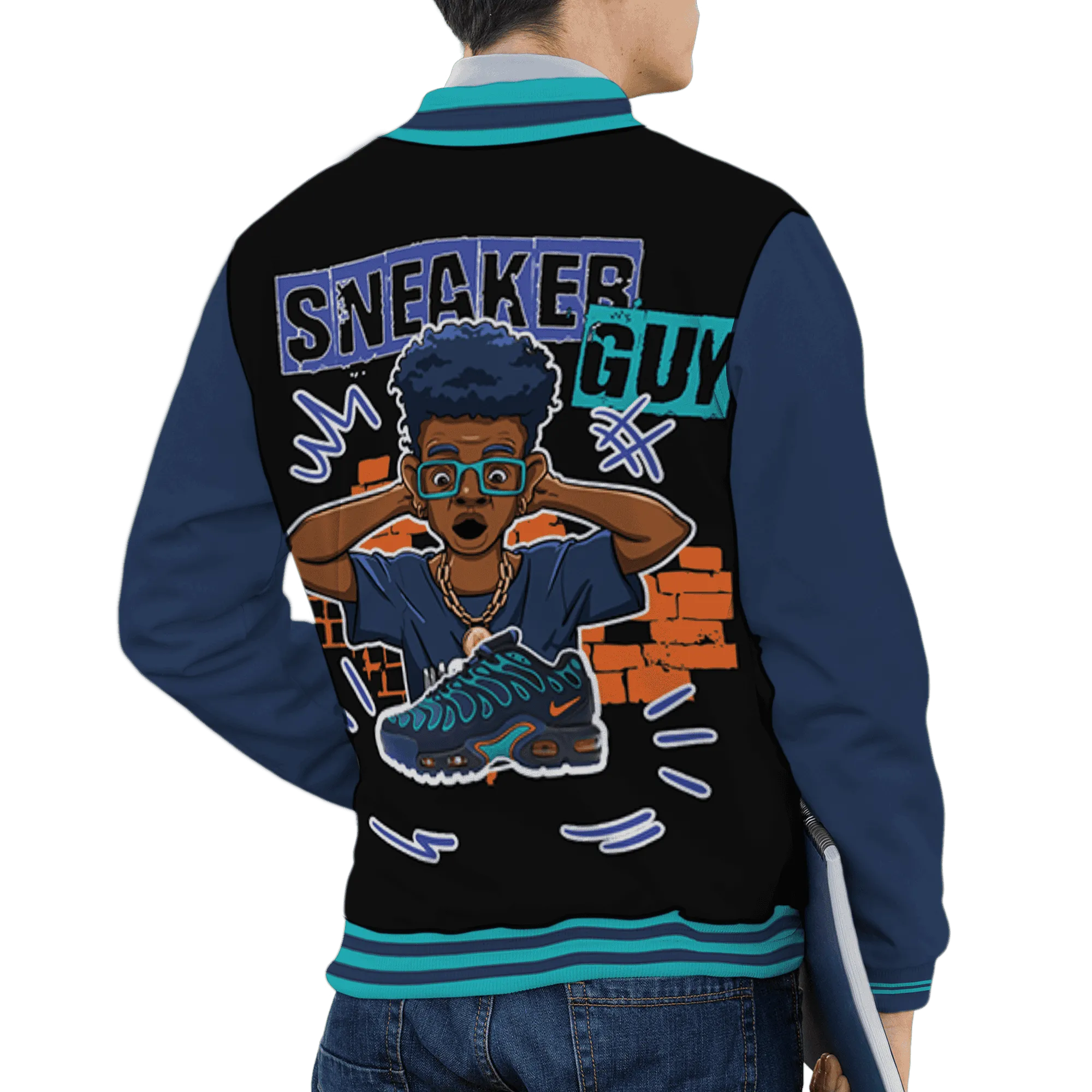 AM-Plus-Drift-Midnight-Navy-Total-Orange-Dusty-Cactus-Varsity-Match-Sneaker-Guy-Collector-