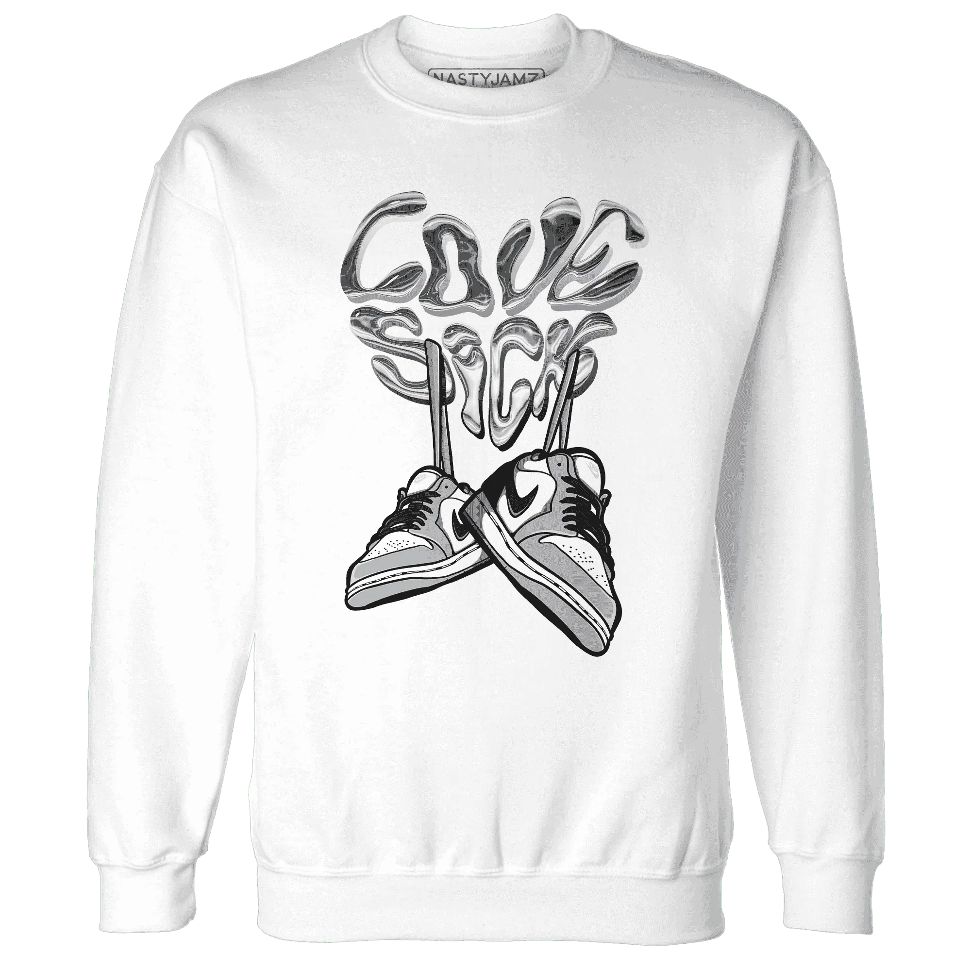 Wolf-Grey-1s-Sweatshirt-Match-Sneaker-Love-Sick