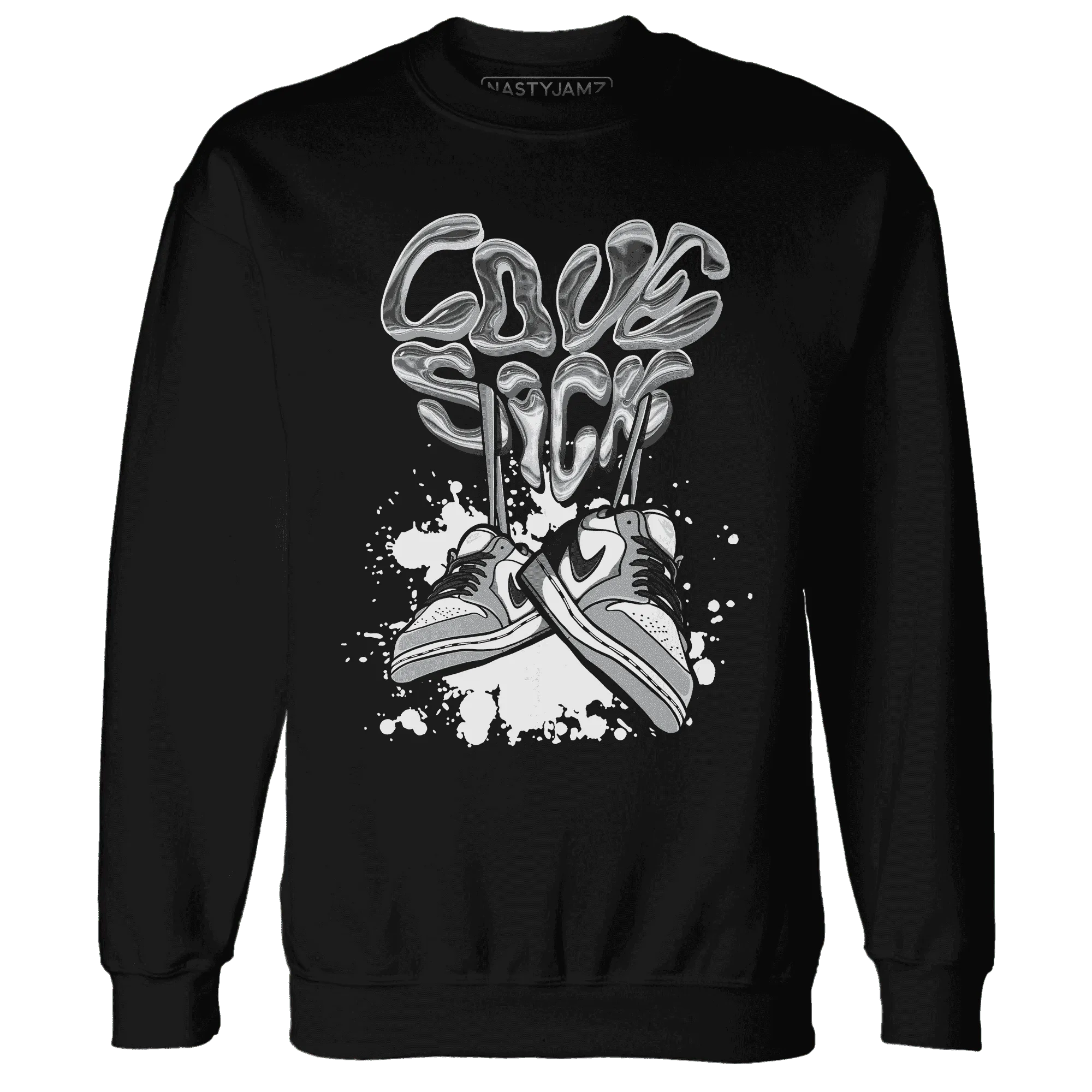 Wolf-Grey-1s-Sweatshirt-Match-Sneaker-Love-Sick