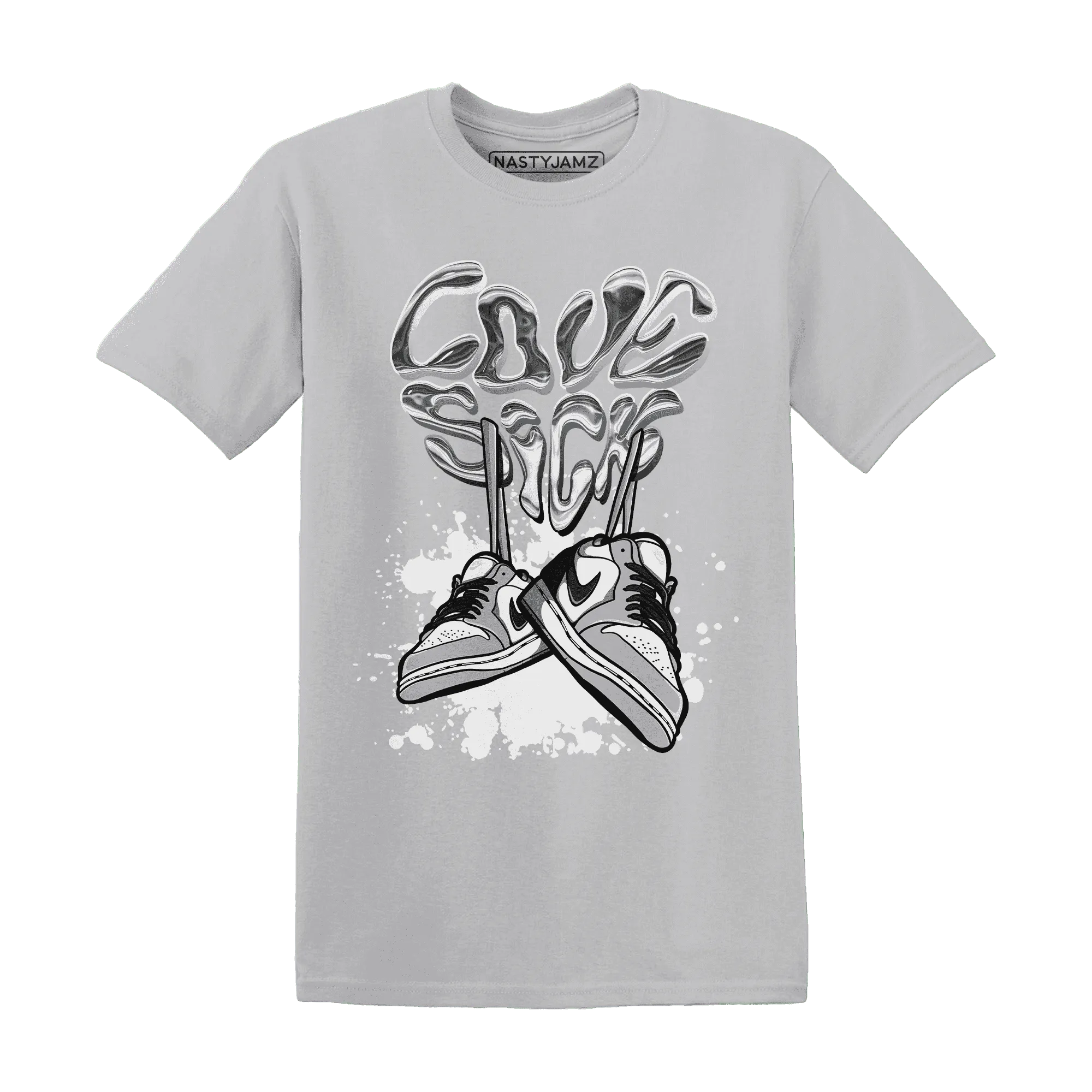 Wolf-Grey-1s-T-Shirt-Match-Sneaker-Love-Sick
