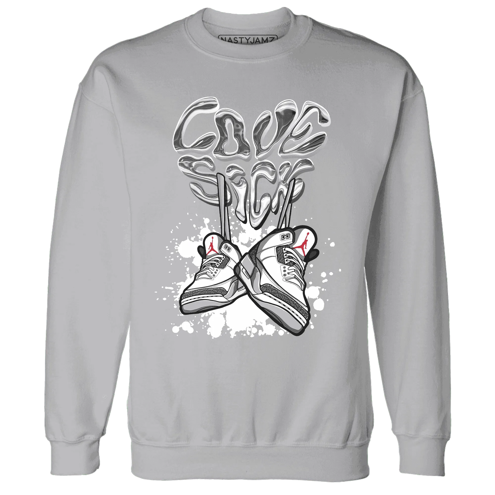 Cement-Grey-3s-Sweatshirt-Match-Sneaker-Love-Sick