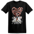 Georgia Peach 3s T Shirt Match Sneaker Love Sick - NastyJamz