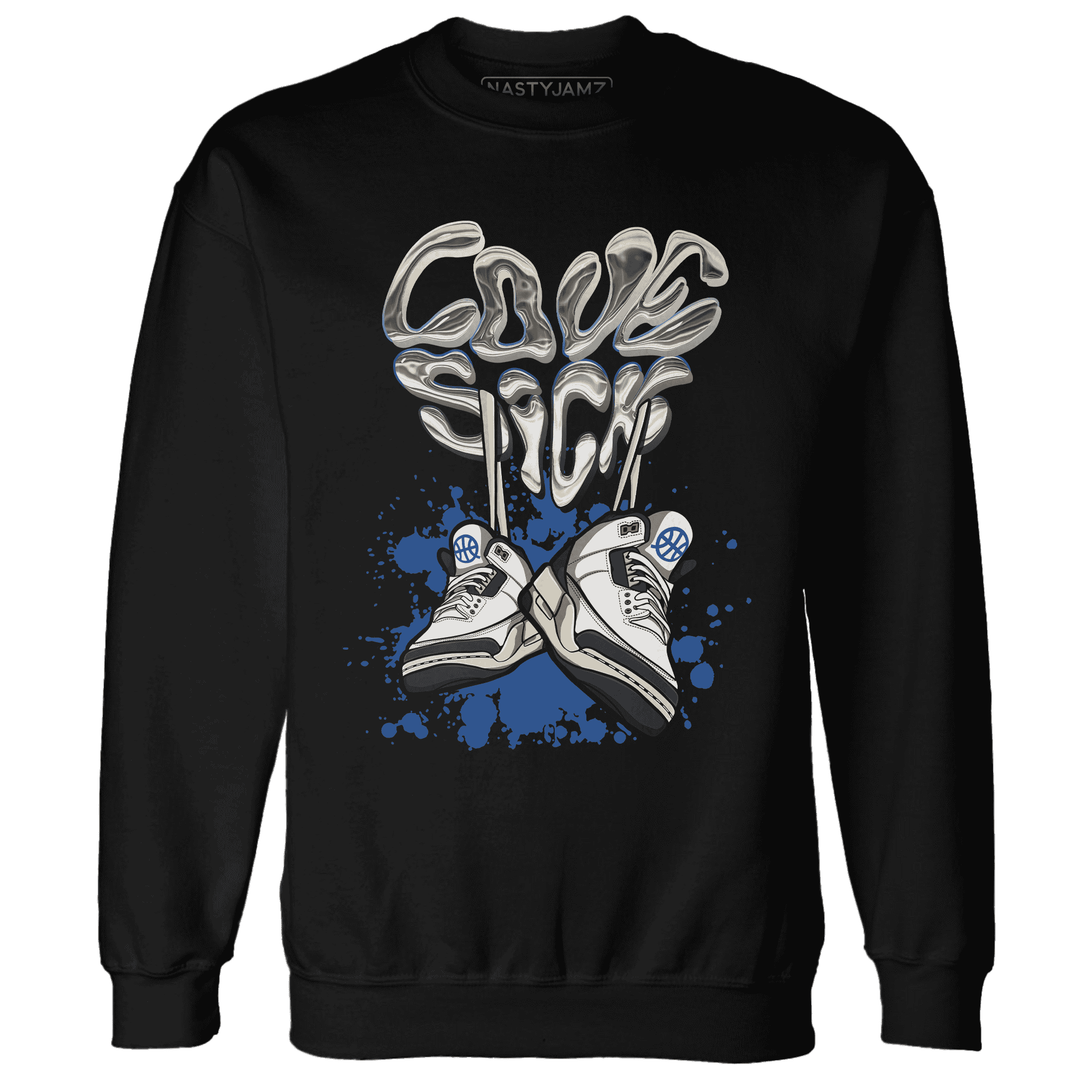 Quaiii 54 3s Sweatshirt Match Sneaker Love Sick - NastyJamz