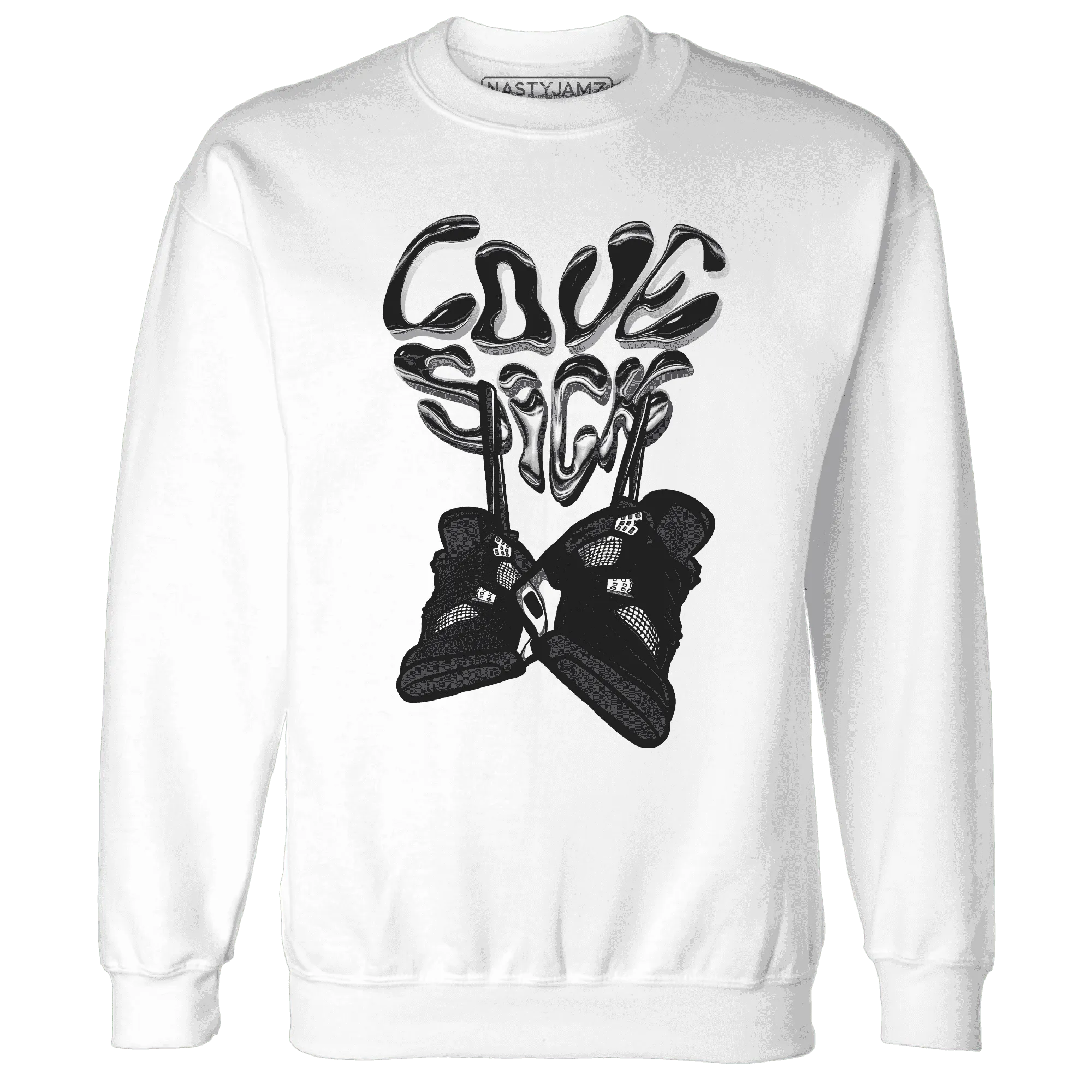 White-Thunder-4s-Sweatshirt-Match-Sneaker-Love-Sick