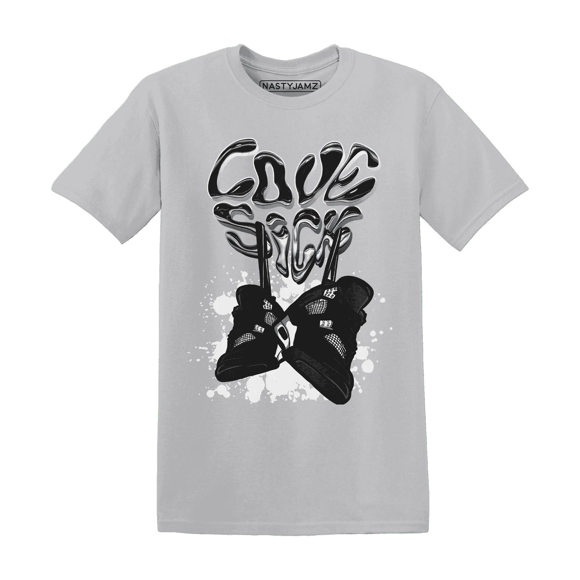 White-Thunder-4s-T-Shirt-Match-Sneaker-Love-Sick