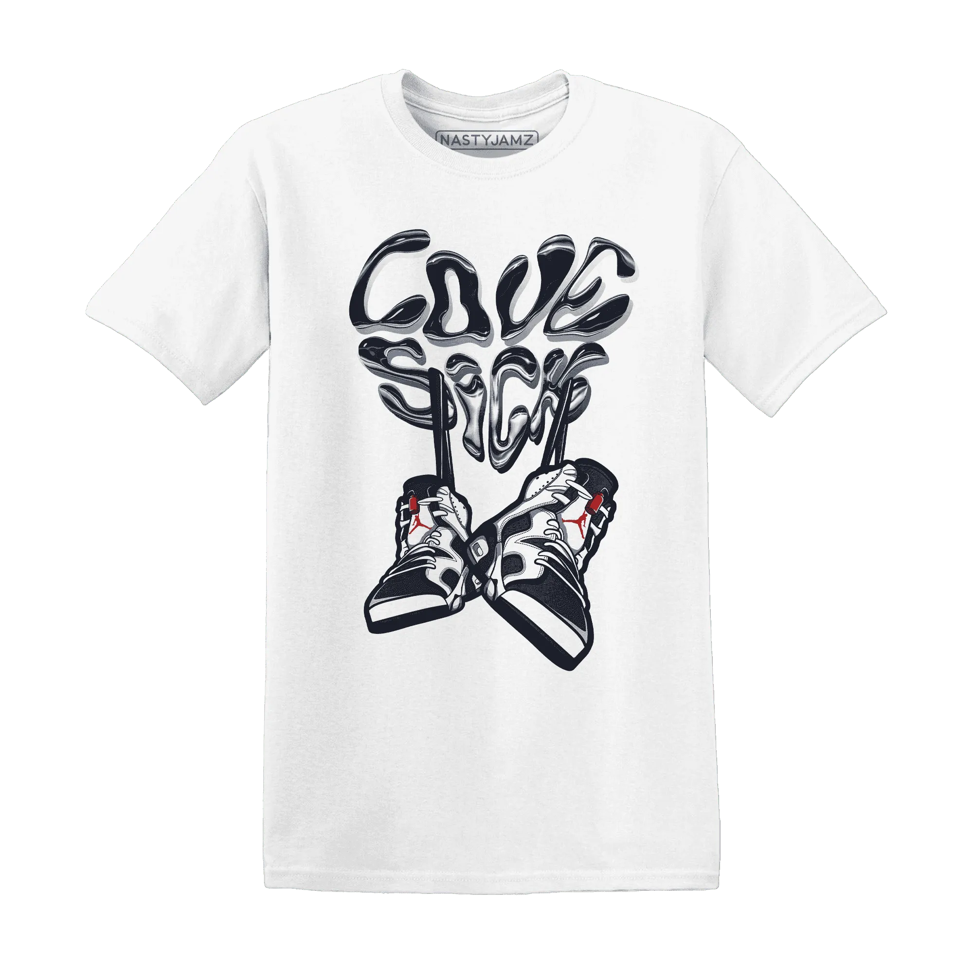 White-Navy-6s-T-Shirt-Match-Sneaker-Love-Sick
