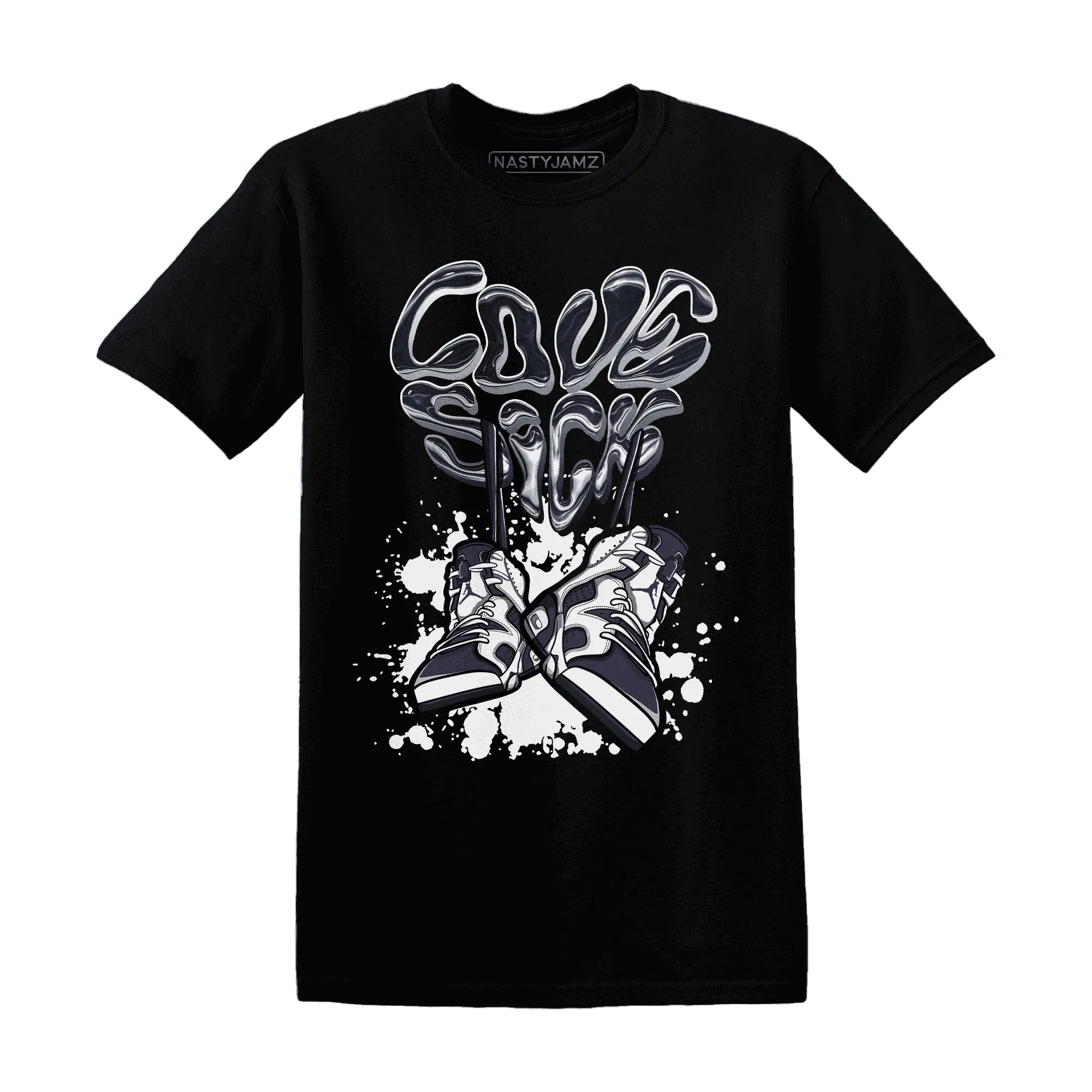 White-Navy-6s-T-Shirt-Match-Sneaker-Love-Sick