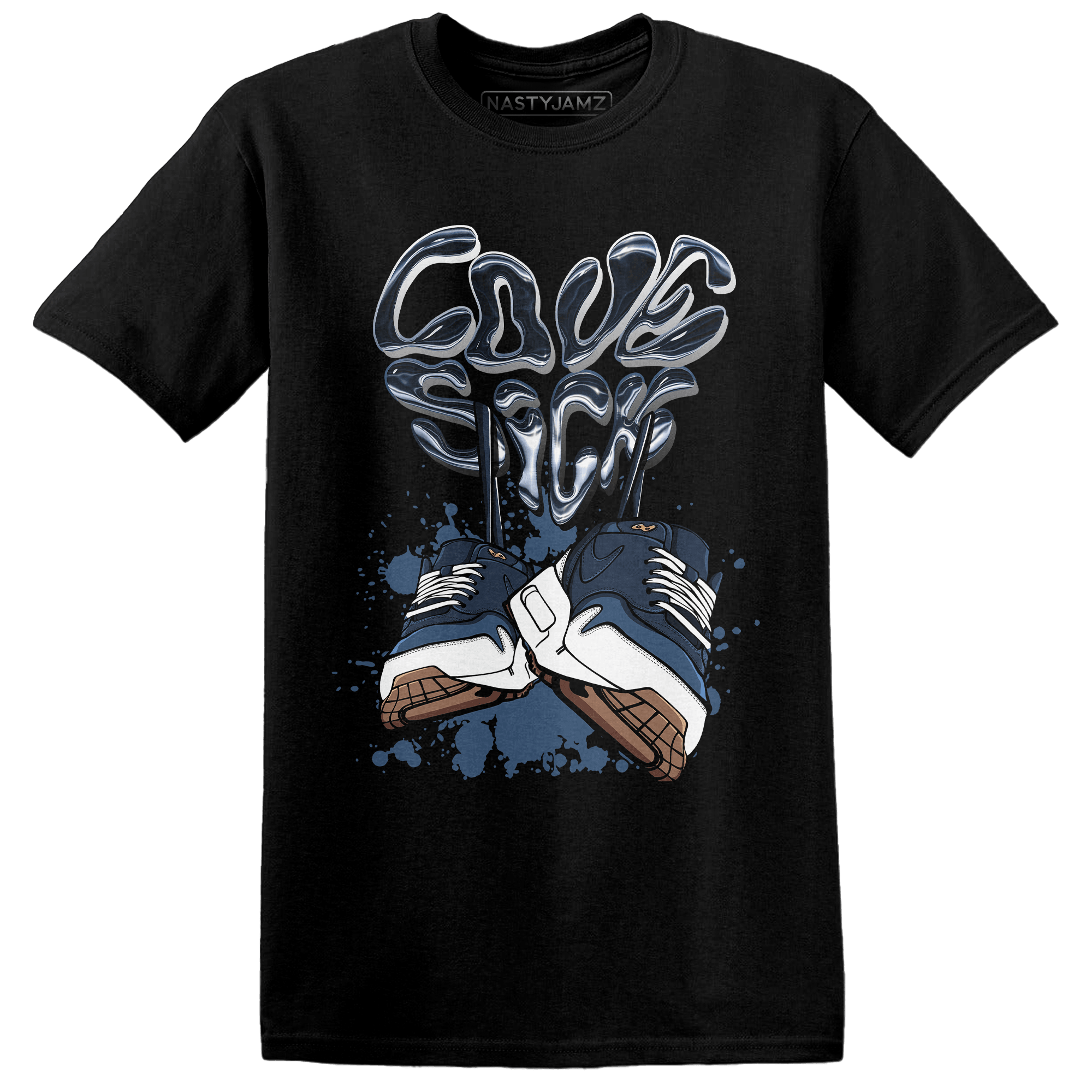 AM 1 86 Jackie Robinson T Shirt Match Sneaker Love Sick - NastyJamz
