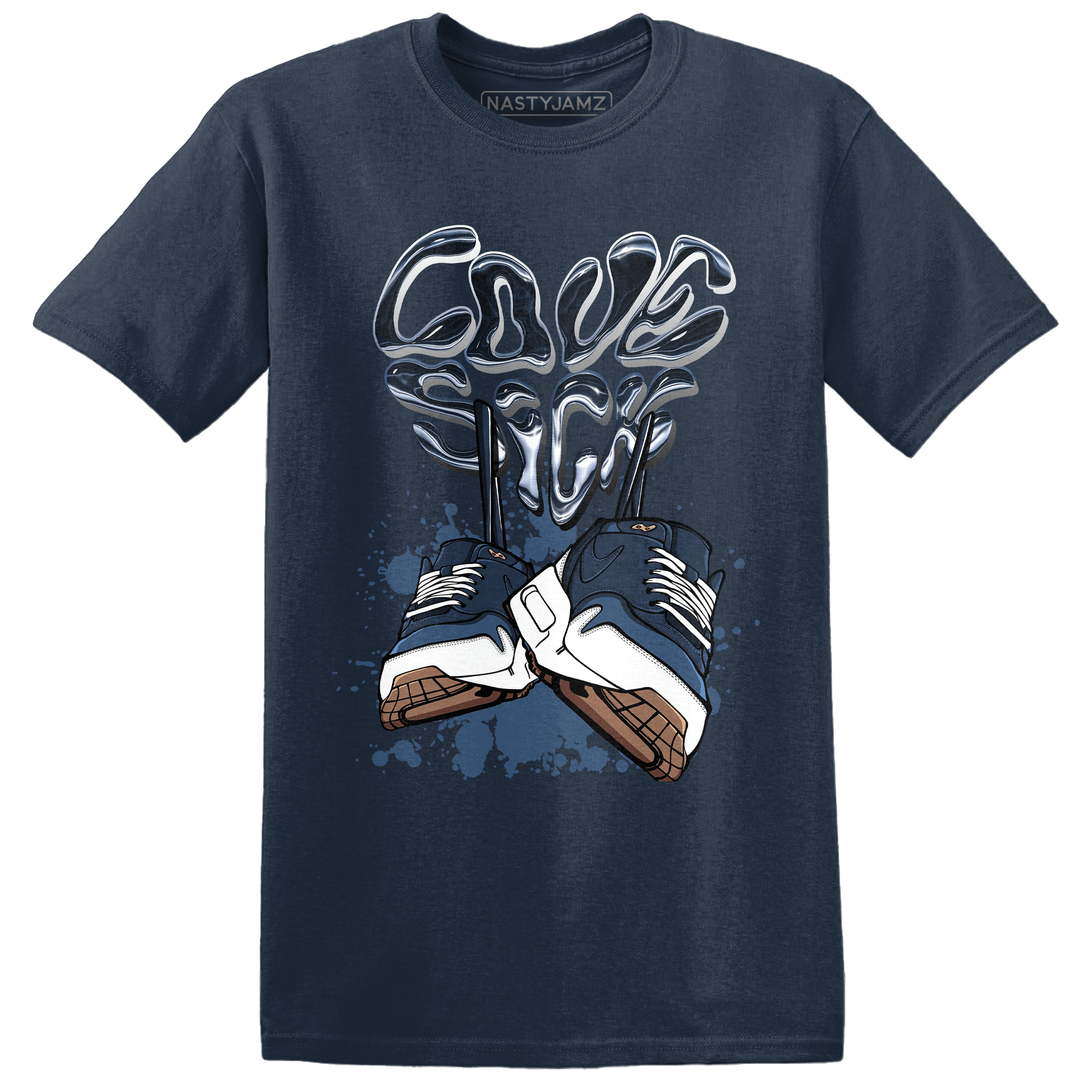 AM 1 86 Jackie Robinson T Shirt Match Sneaker Love Sick - NastyJamz