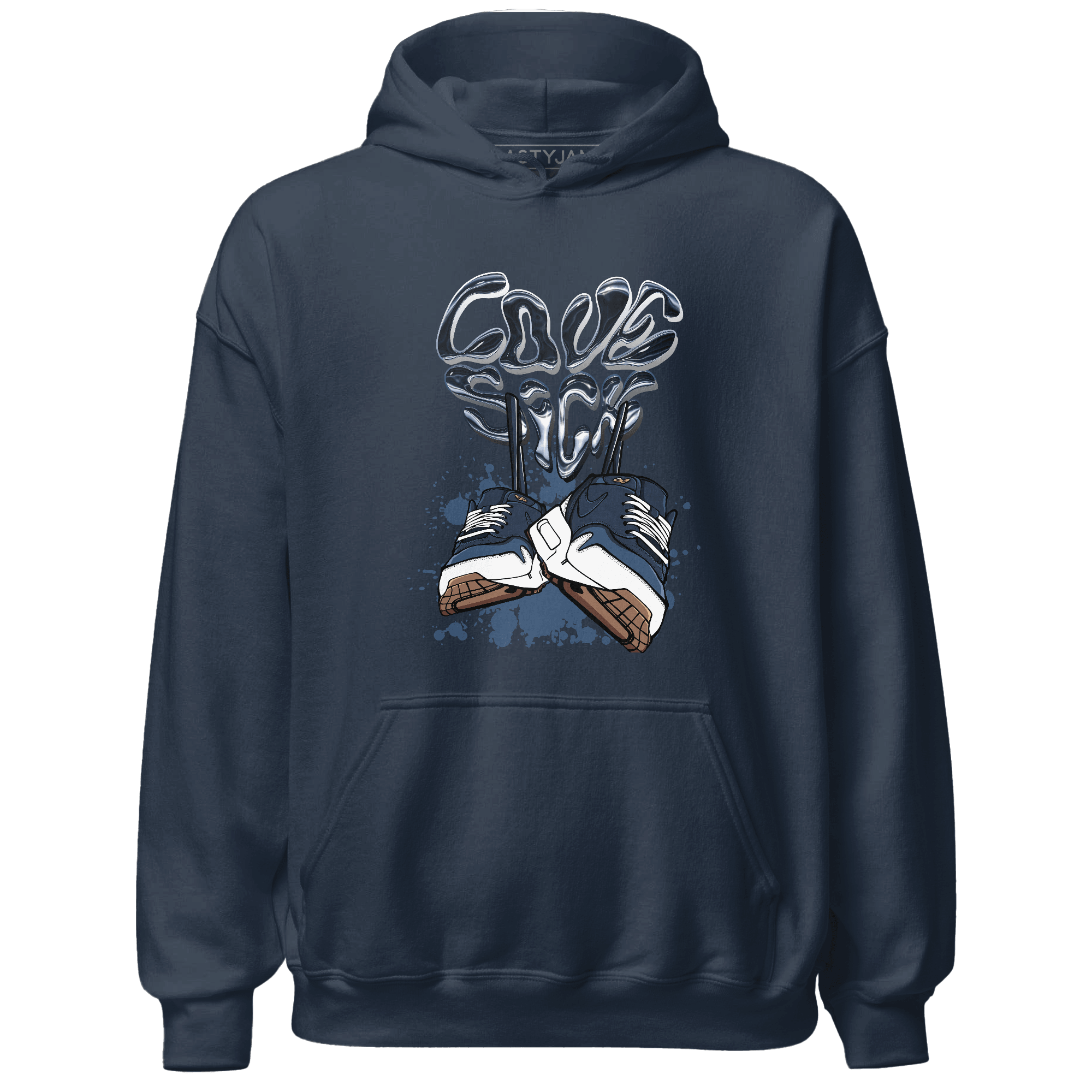 AM 1 86 Jackie Robinson Hoodie Match Sneaker Love Sick - NastyJamz