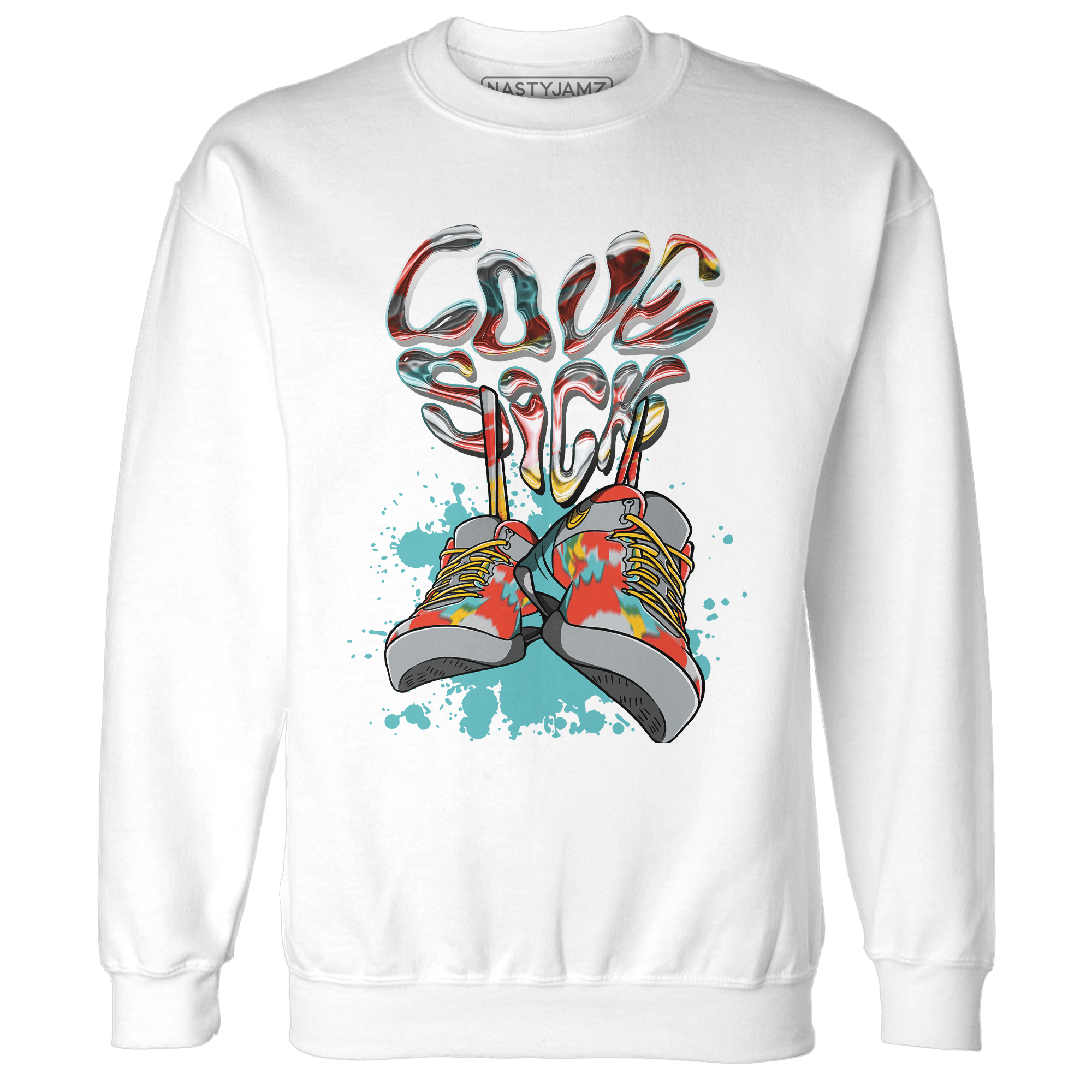 KB 8 Protro Venice Beach Sweatshirt Match Sneaker Love Sick - NastyJamz