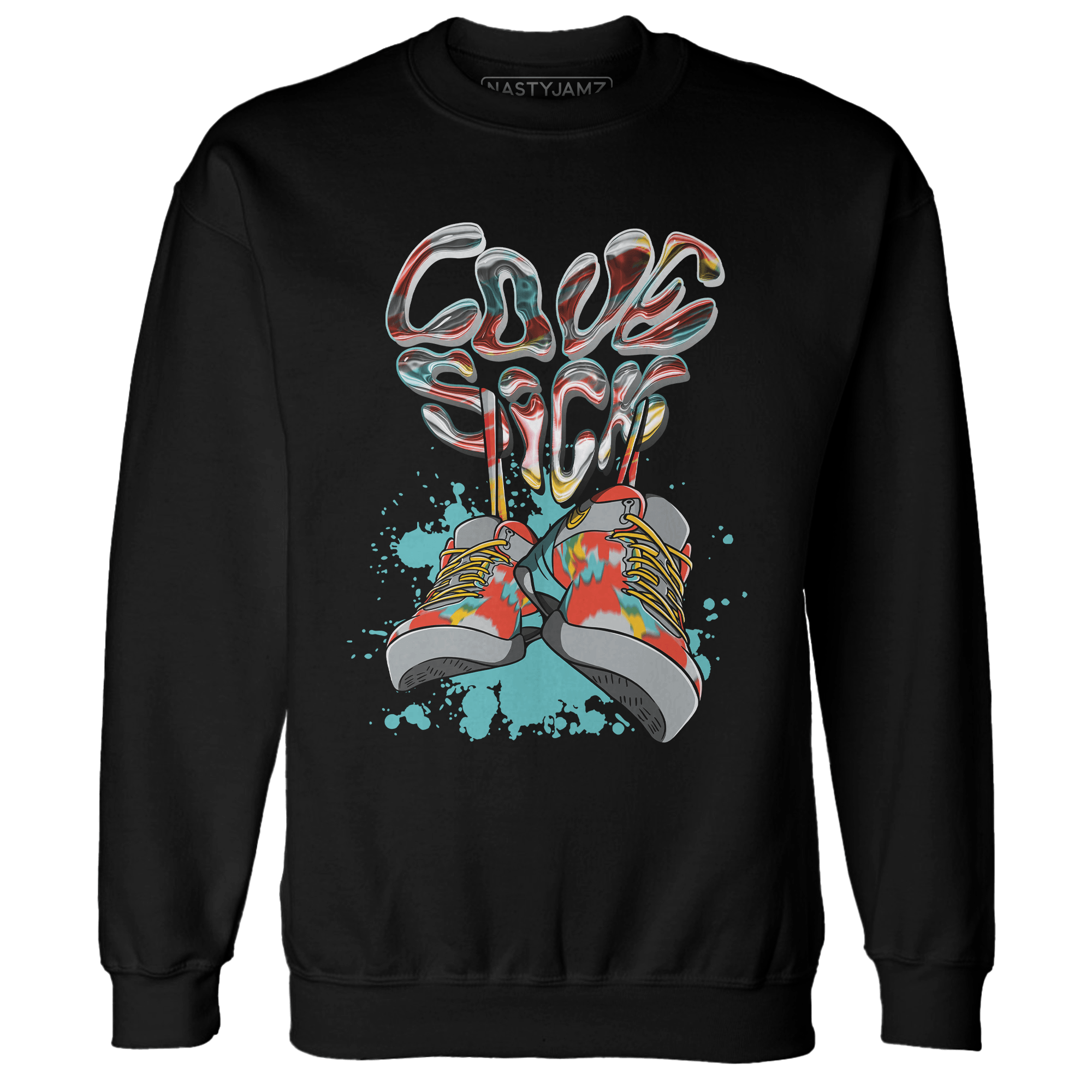 KB 8 Protro Venice Beach Sweatshirt Match Sneaker Love Sick - NastyJamz