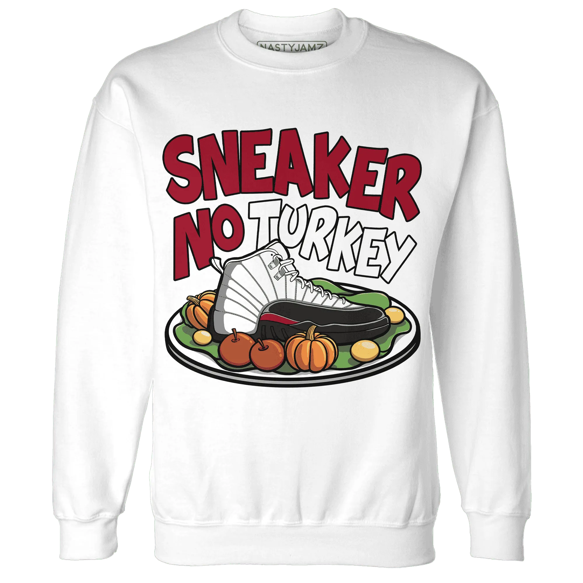 Retro-Red-Taxi-12s-NastyJamz-Sweatshirt-Match-Sneaker-No-Turkey