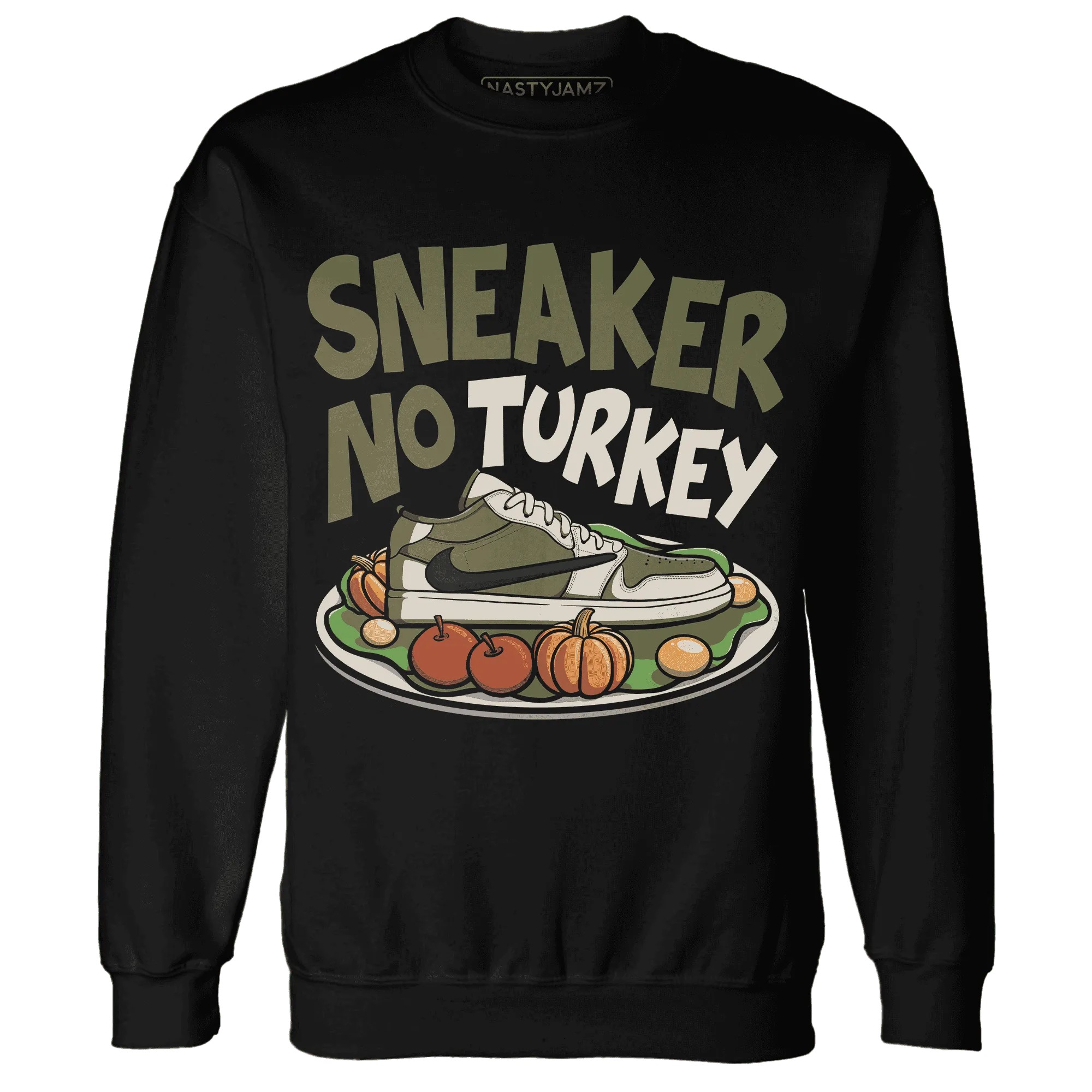 Medium-Olive-1s-NastyJamz-Sweatshirt-Match-Sneaker-No-Turkey