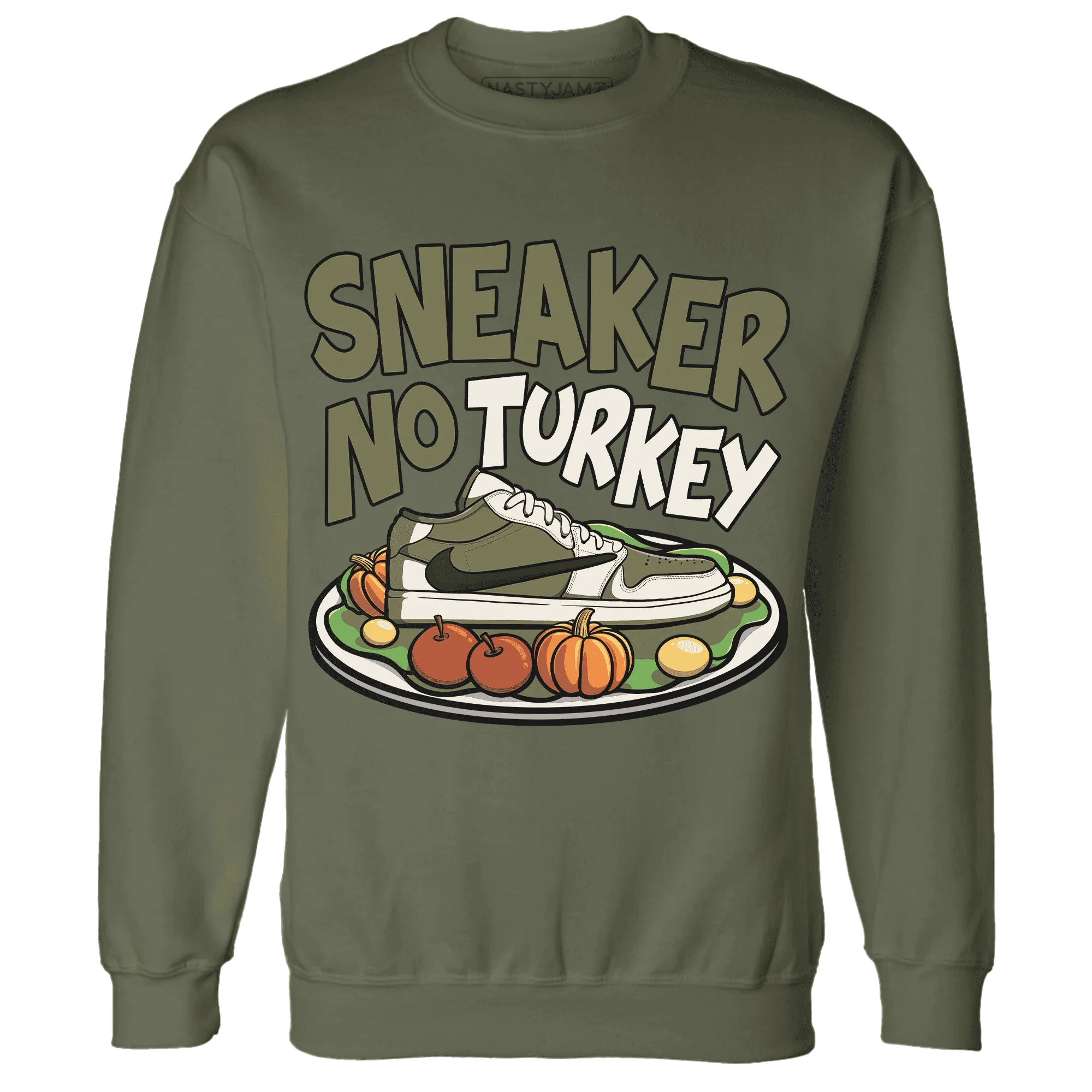 Medium-Olive-1s-NastyJamz-Sweatshirt-Match-Sneaker-No-Turkey