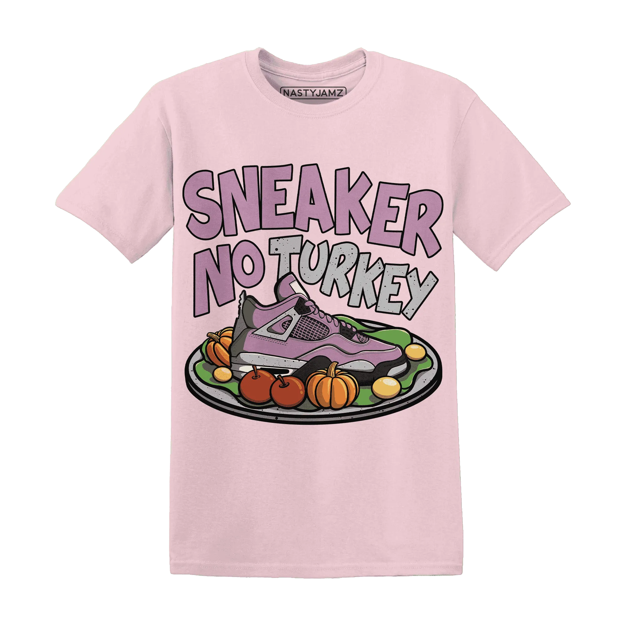 Orchid-Neutral-Grey-Black-White-4s-NastyJamz-T-Shirt-Match-Sneaker-No-Turkey