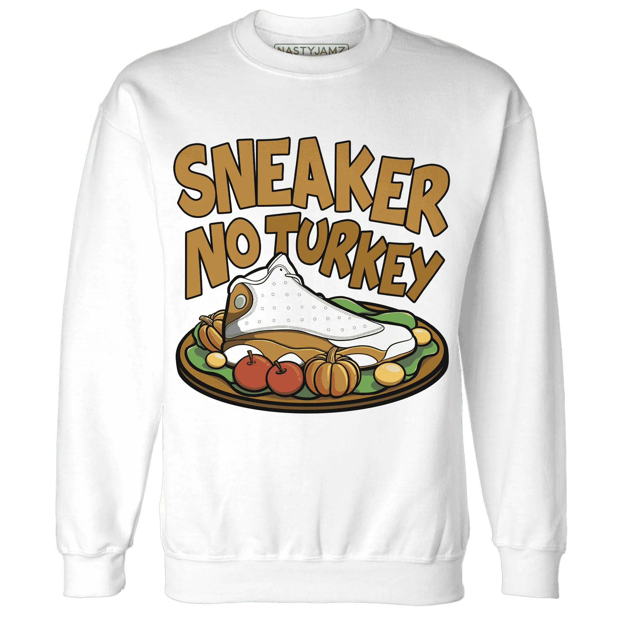 Wheat-13s-NastyJamz-Sweatshirt-Match-Sneaker-No-Turkey