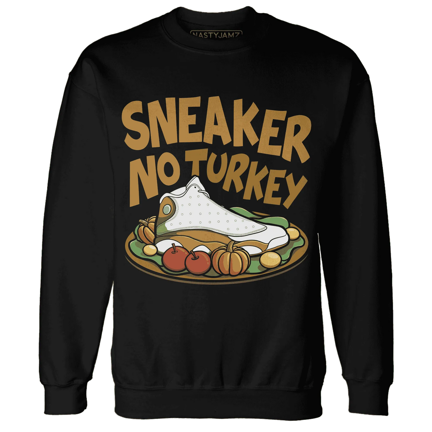 Wheat-13s-NastyJamz-Sweatshirt-Match-Sneaker-No-Turkey