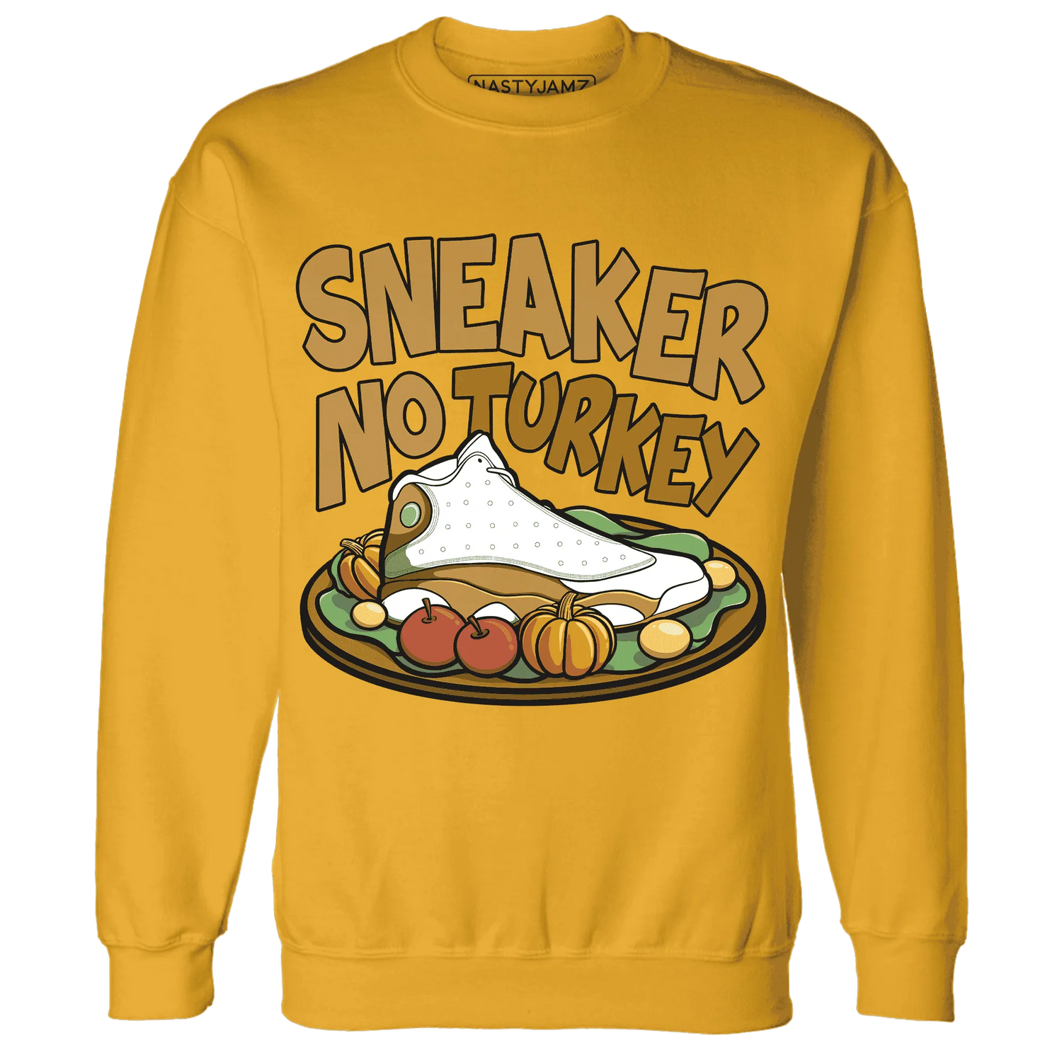 Wheat-13s-NastyJamz-Sweatshirt-Match-Sneaker-No-Turkey