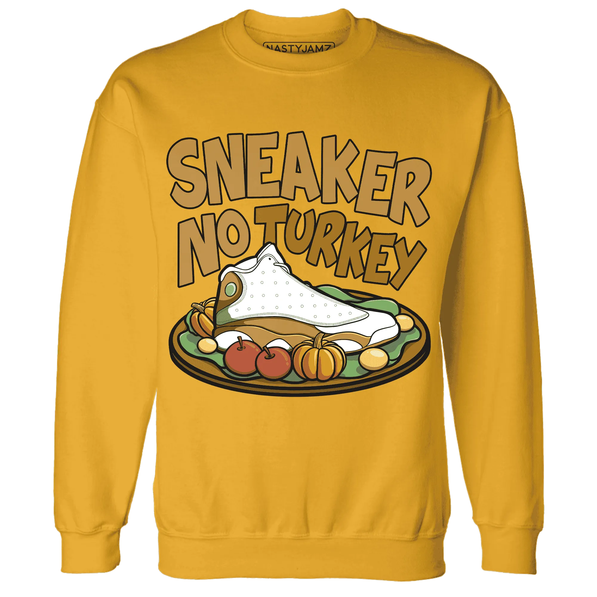Wheat-13s-NastyJamz-Sweatshirt-Match-Sneaker-No-Turkey