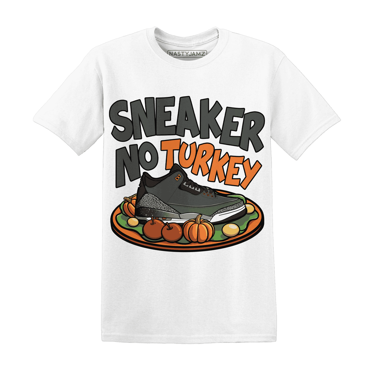 Fear-Pack-3s-NastyJamz-T-Shirt-Match-Sneaker-No-Turkey